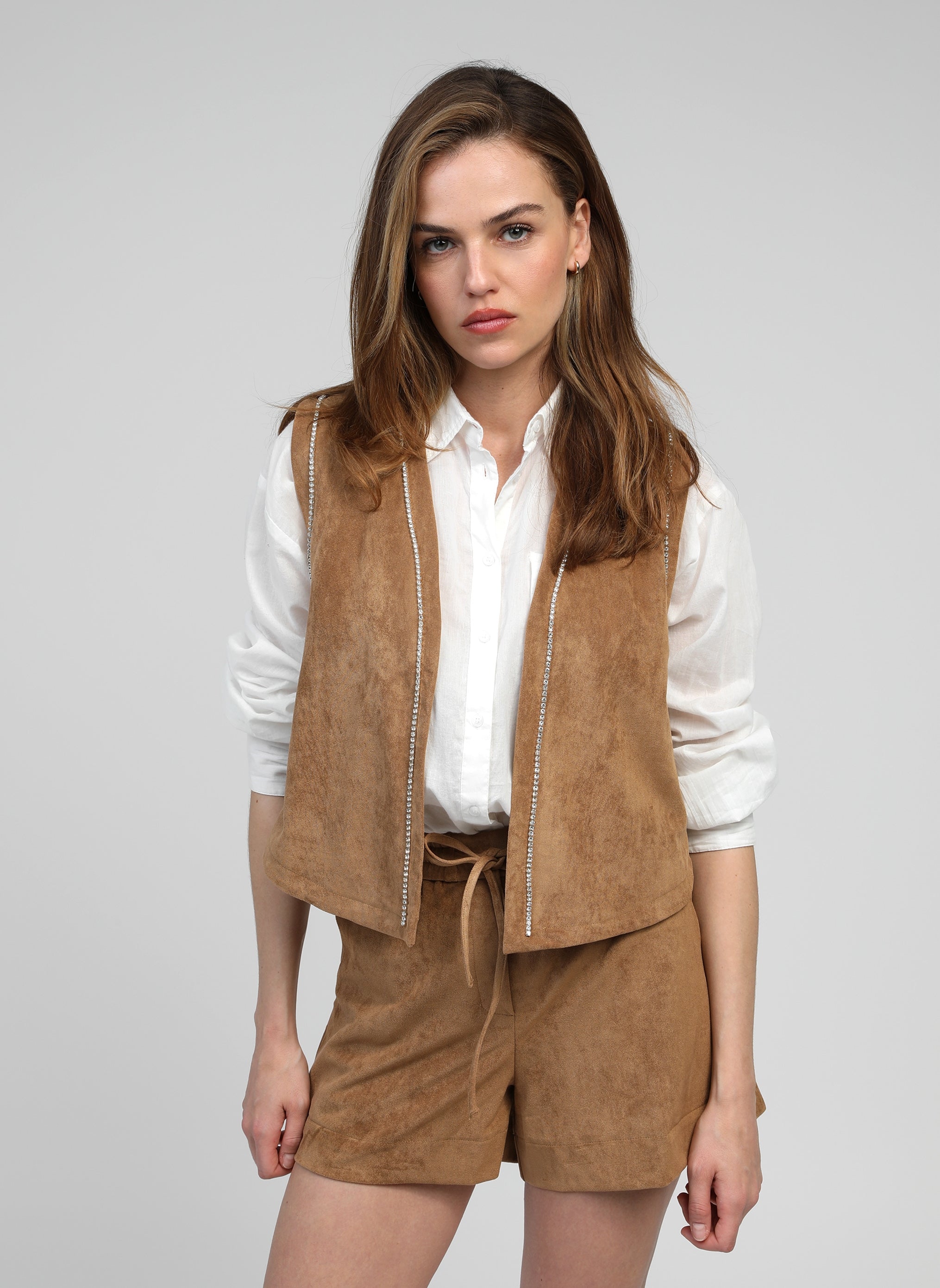 VESTE HELIKA daim