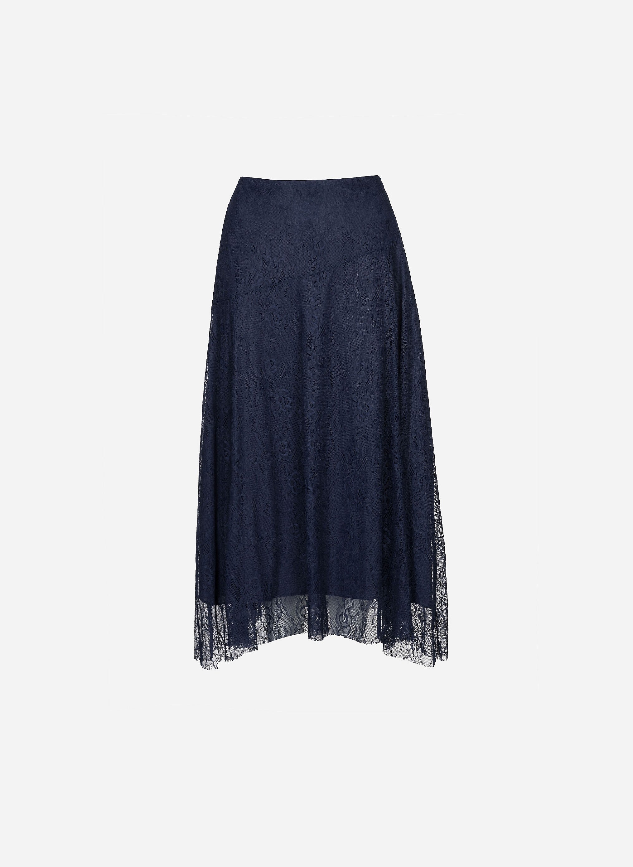 JUPE MIDI JUNEY marine