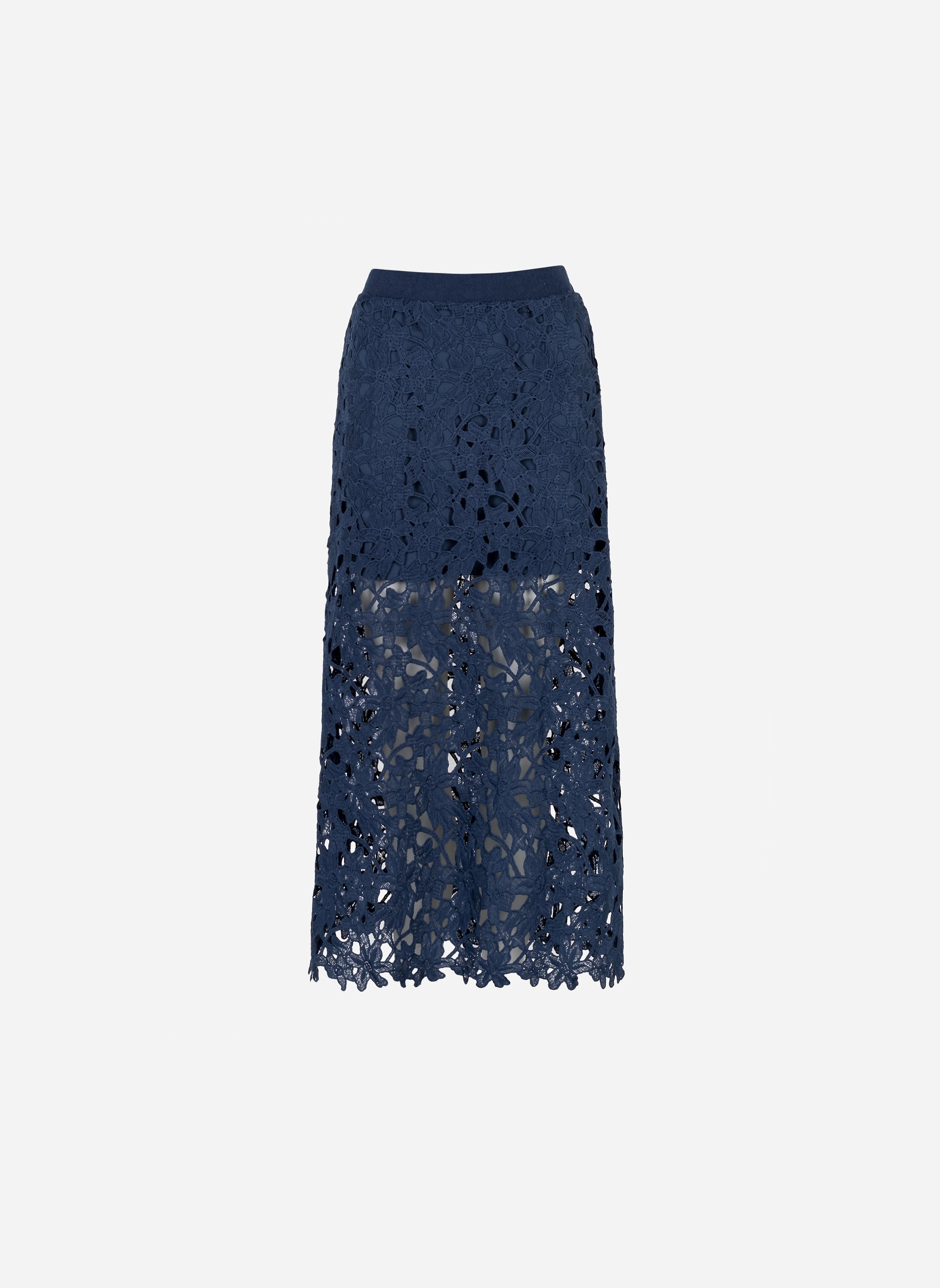 JUPE MIDI JUVY marine