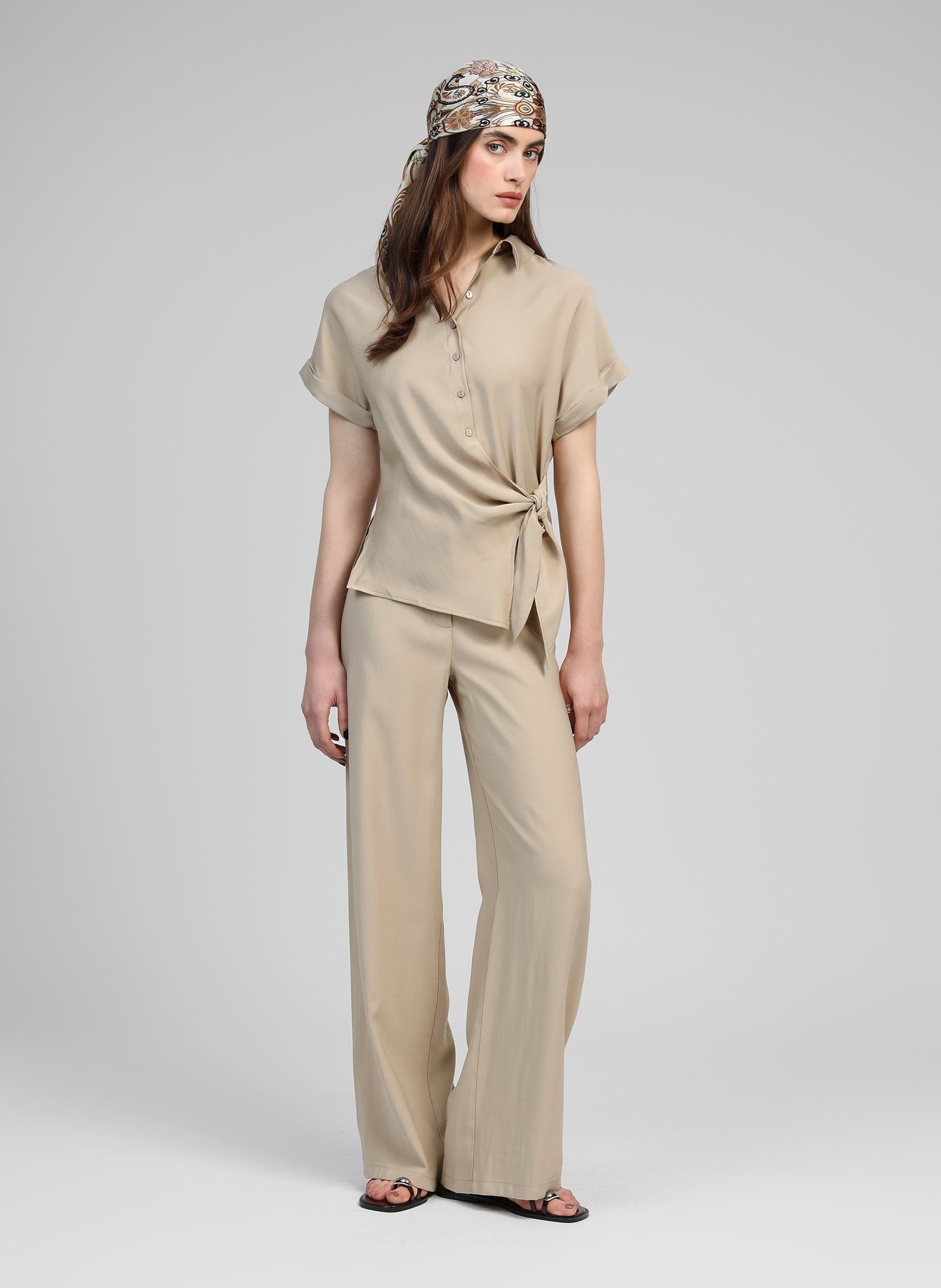 KAY beige SHIRT
