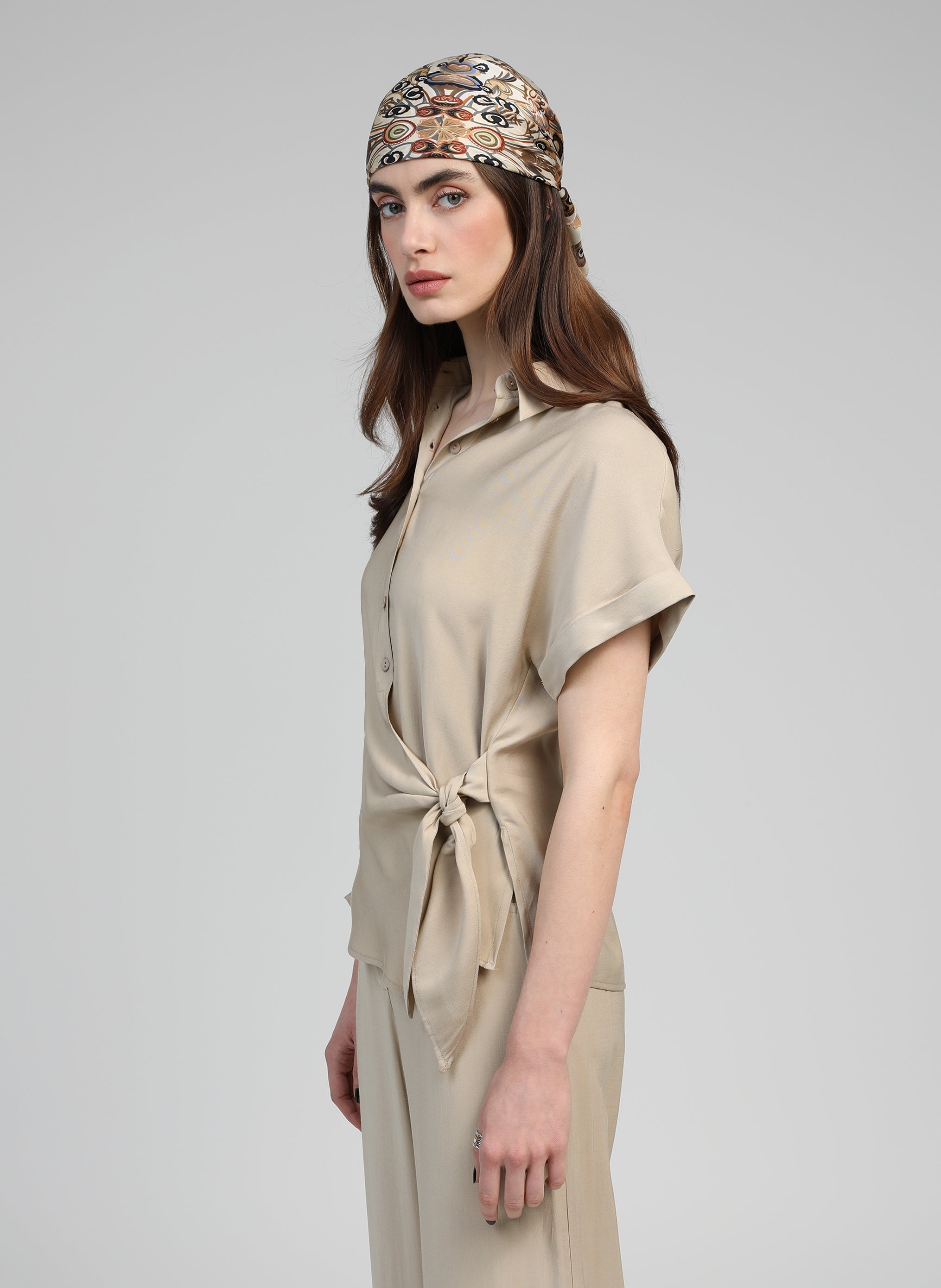 KAY beige SHIRT