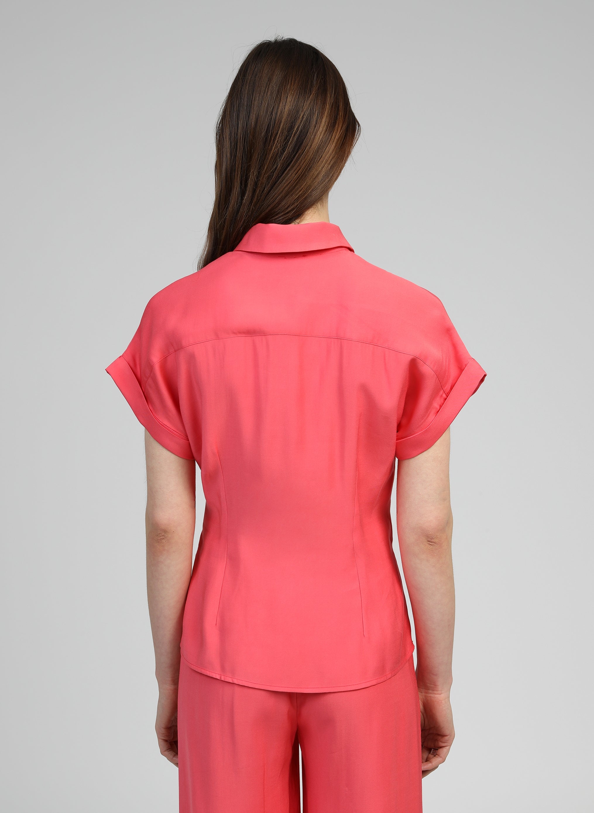 CHEMISE KAY corail