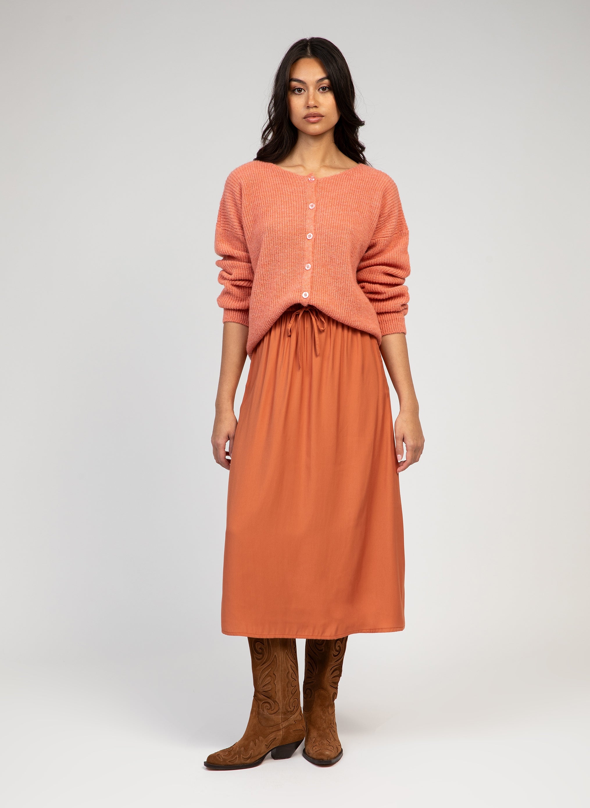 CARDIGAN LARAMIM rose