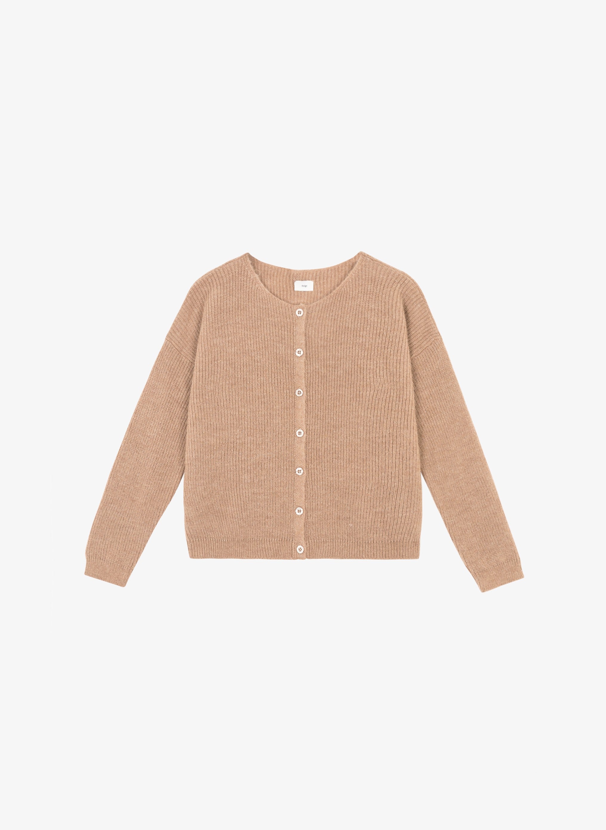 CARDIGAN LARAMIM camel