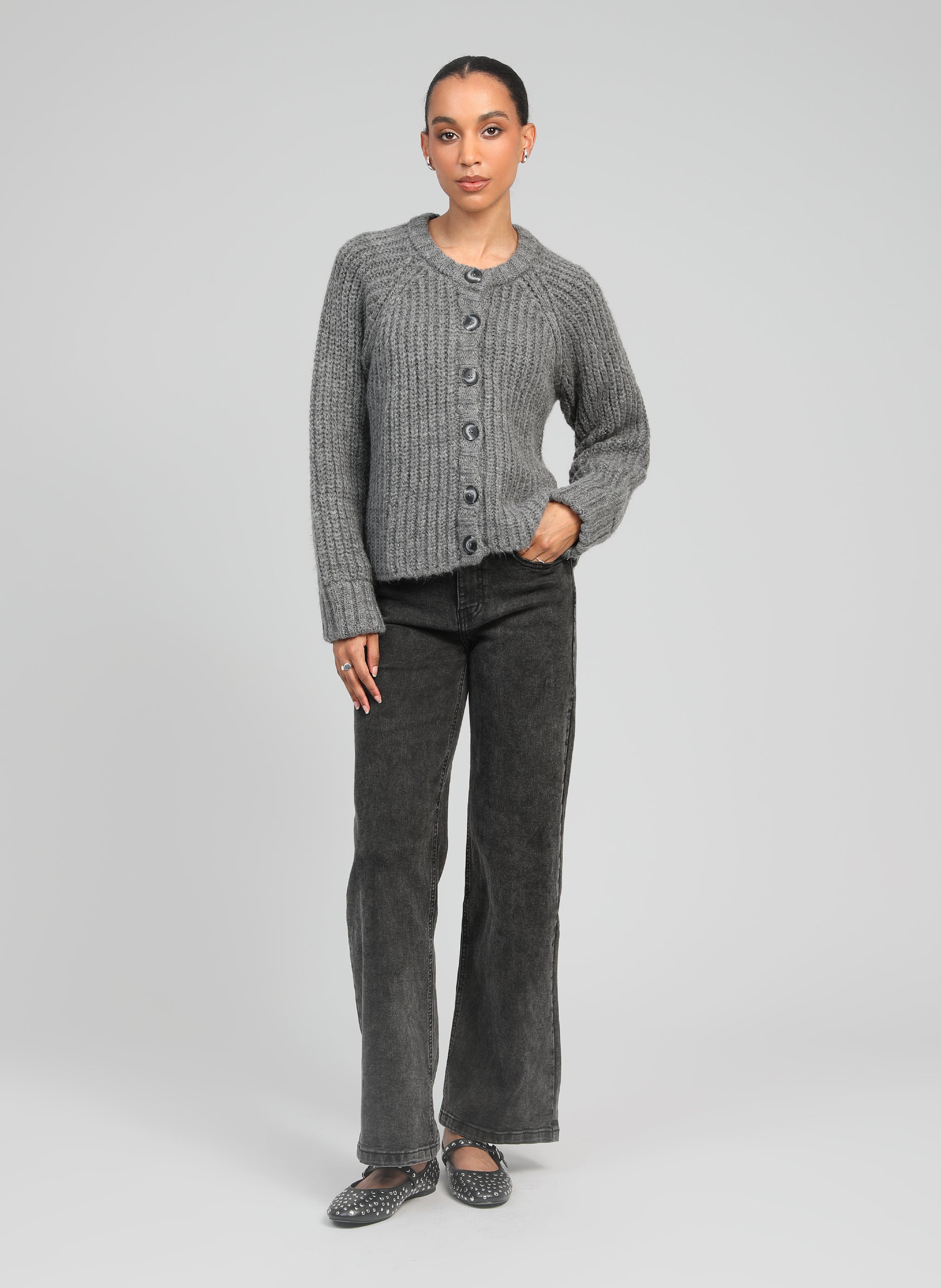 GILET LESASHA gris chine