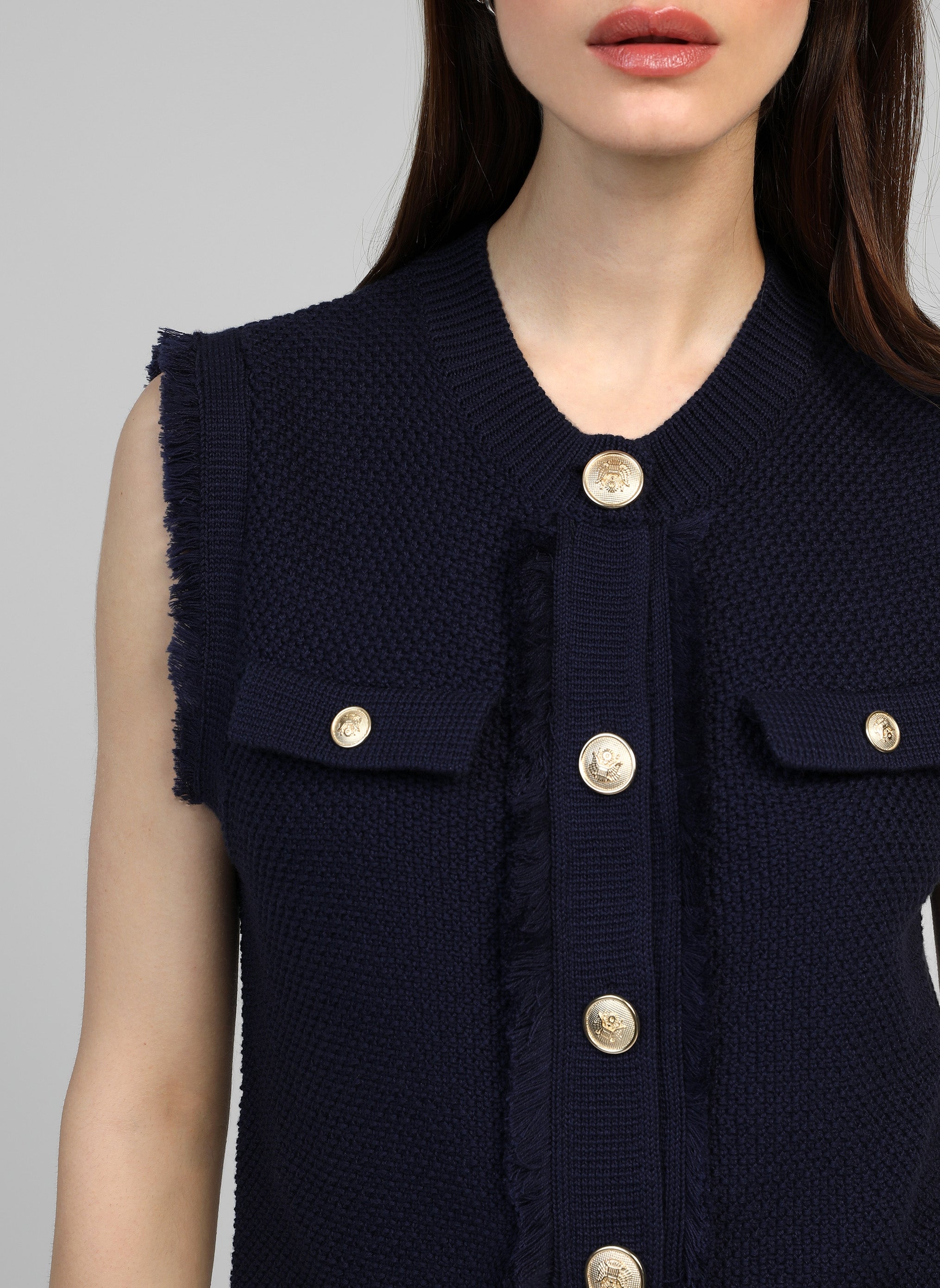 CARDIGAN LEVAYANI marine