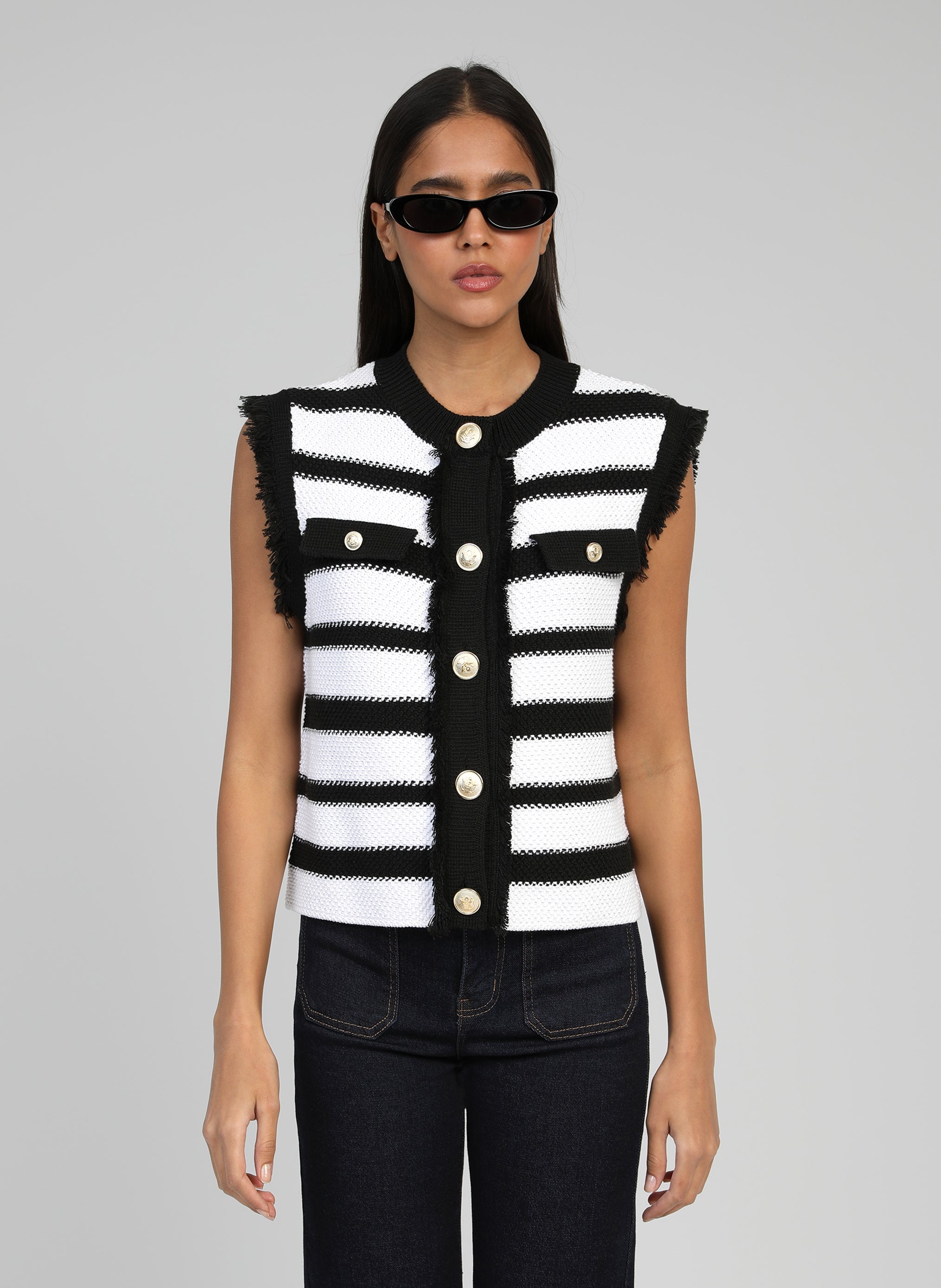 CARDIGAN LEVAYANIRI noir