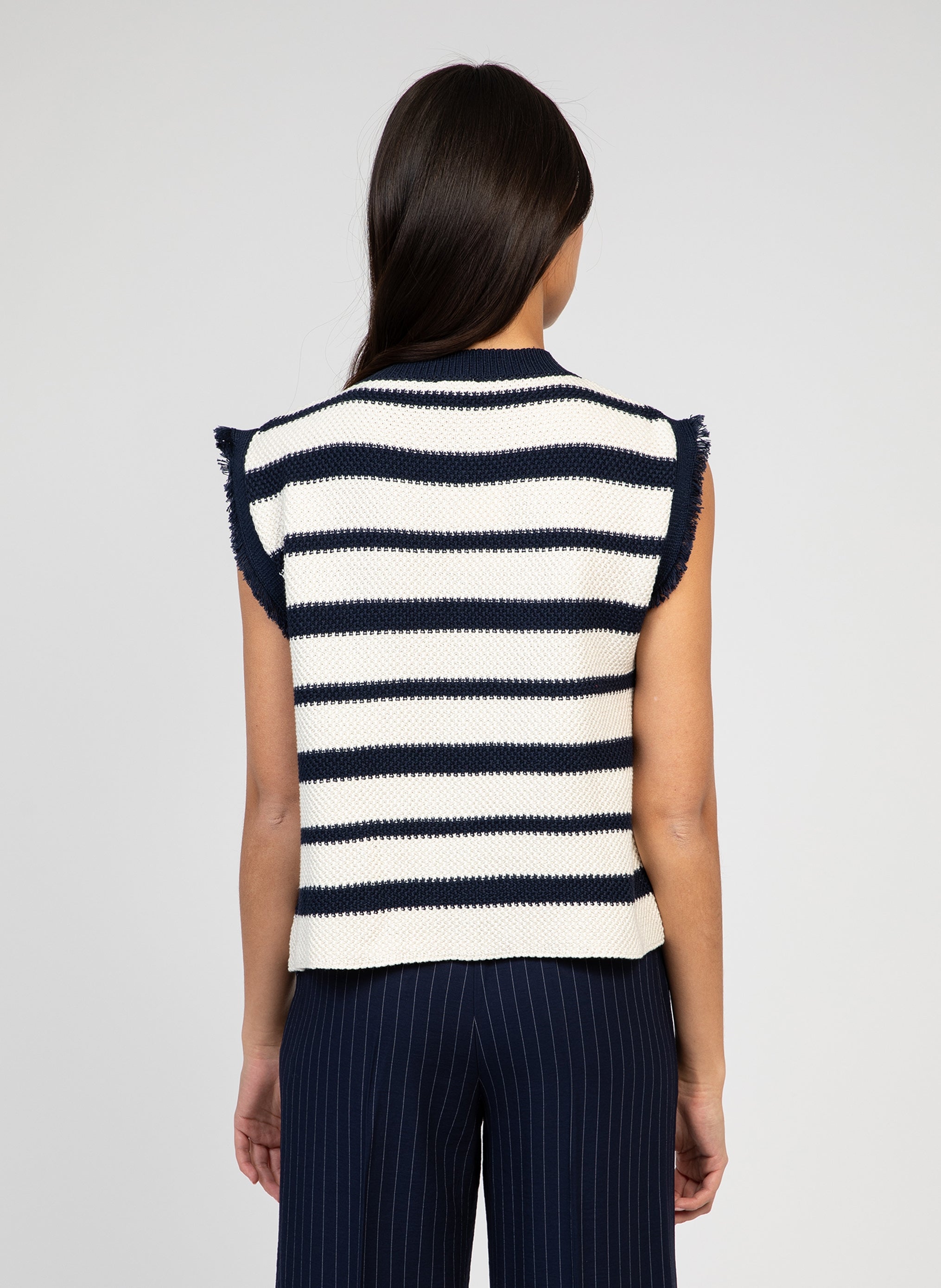 CARDIGAN LEVAYANIRI marine