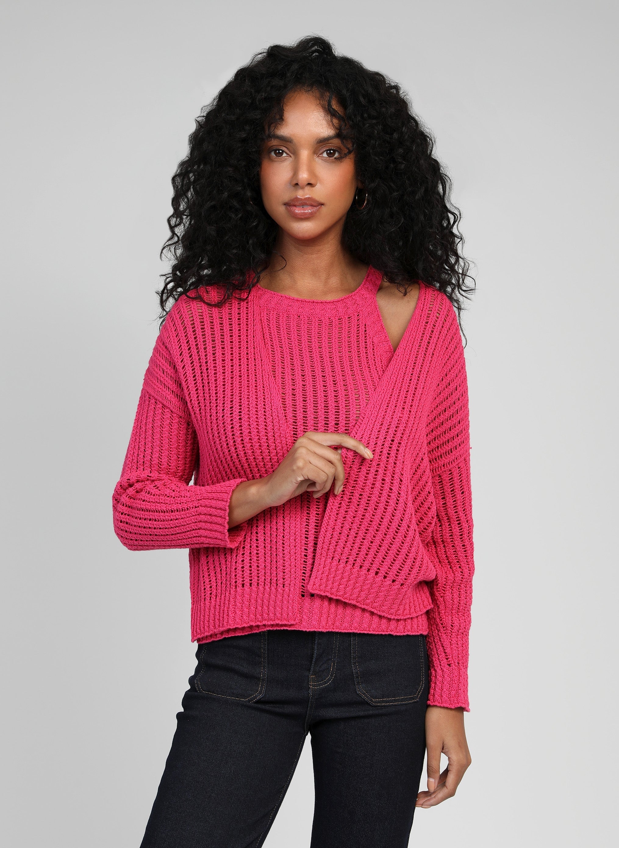 PULL LIBRA fushia