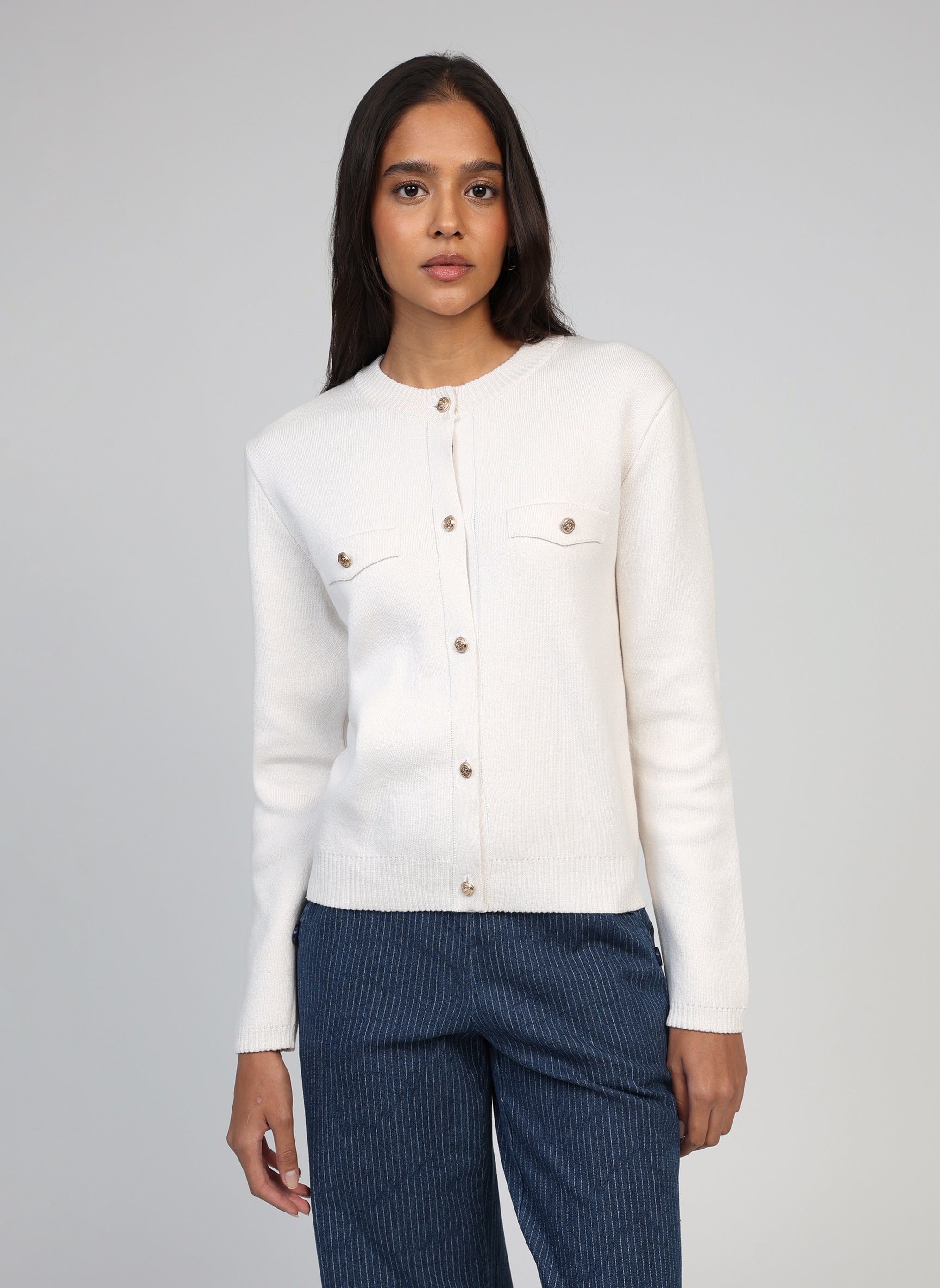 CARDIGAN LUZI ecru