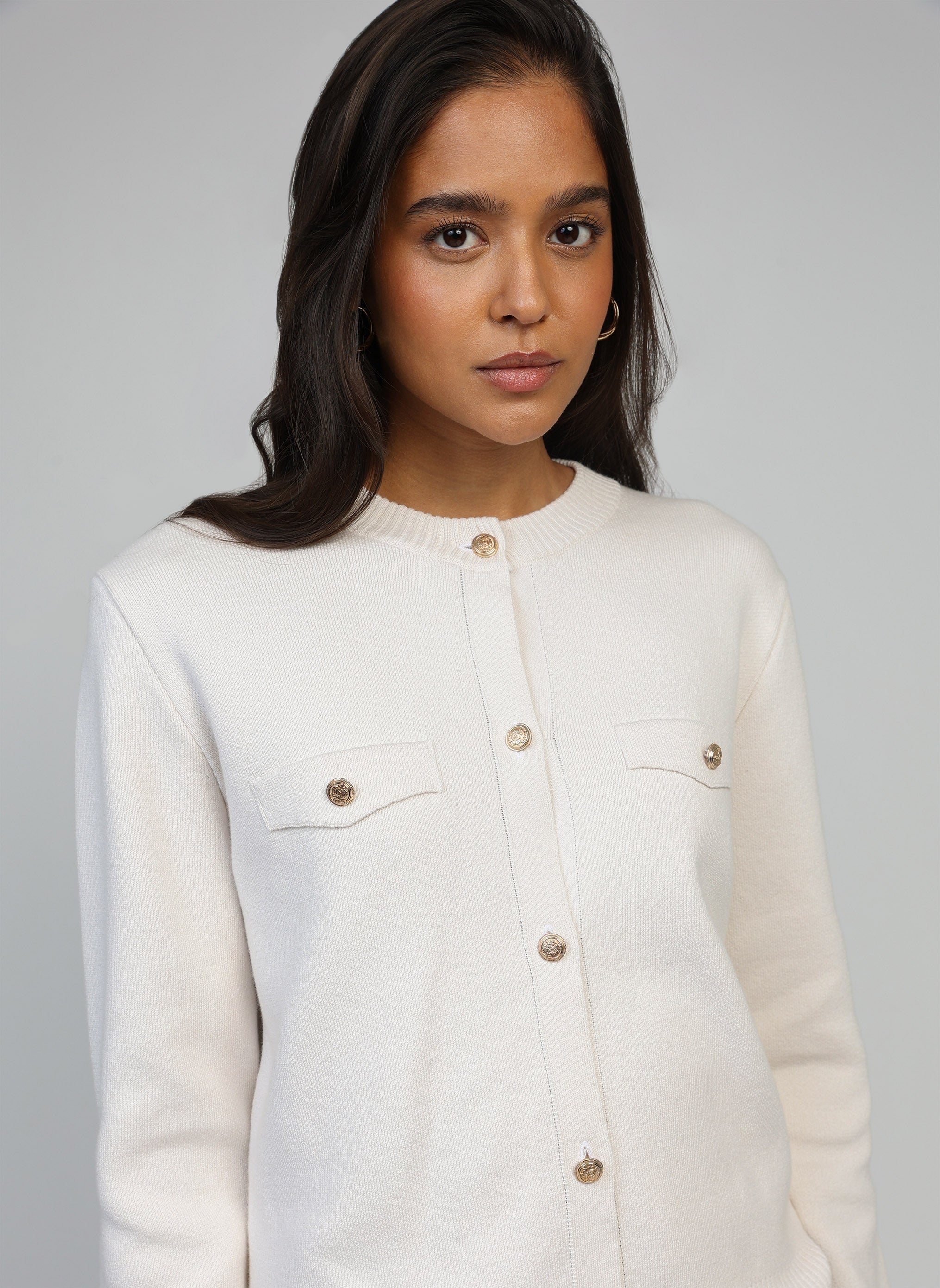 CARDIGAN LUZI ecru