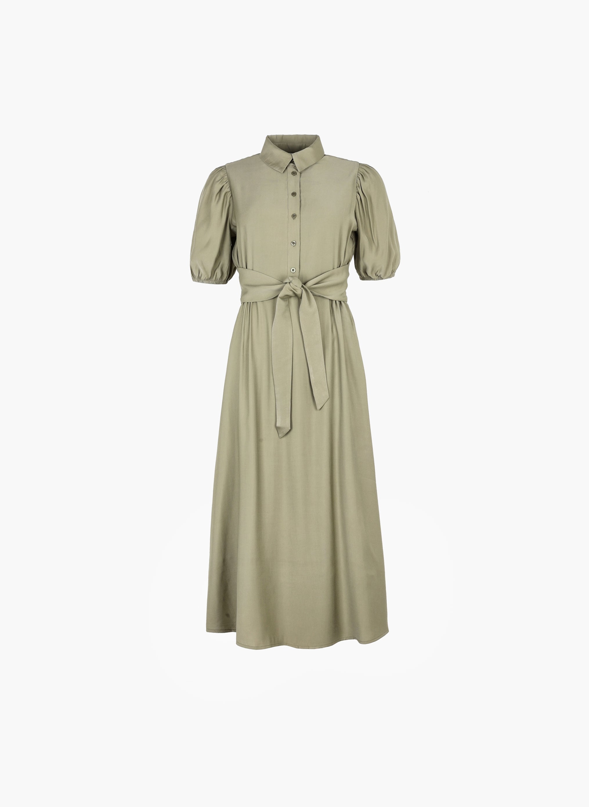 ROBE LONGUE MALIDA militaire