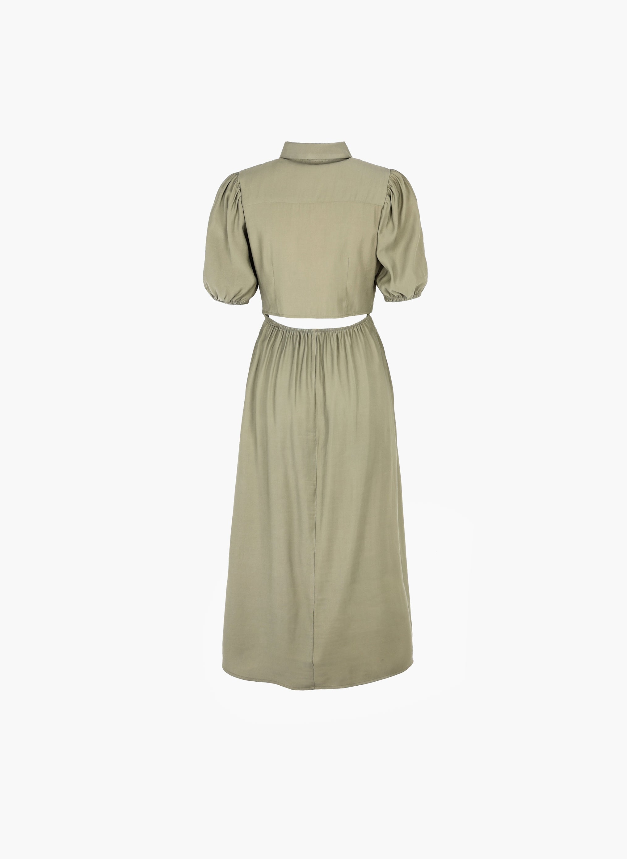 ROBE LONGUE MALIDA militaire