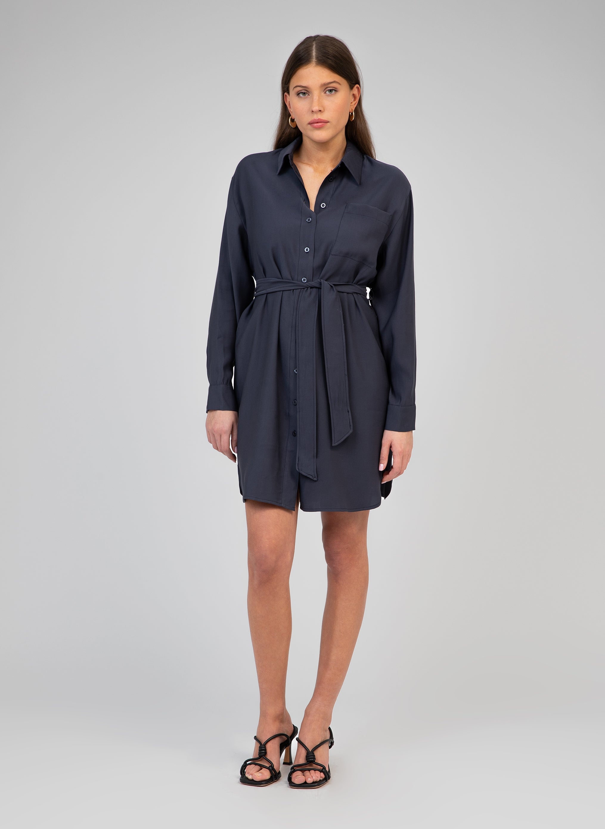 ROBE LONGUE MASATA navy