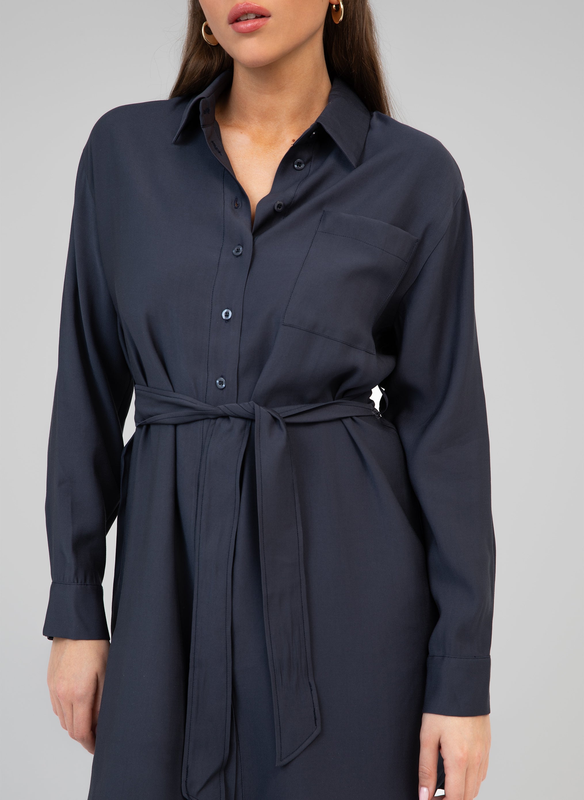 ROBE LONGUE MASATA navy