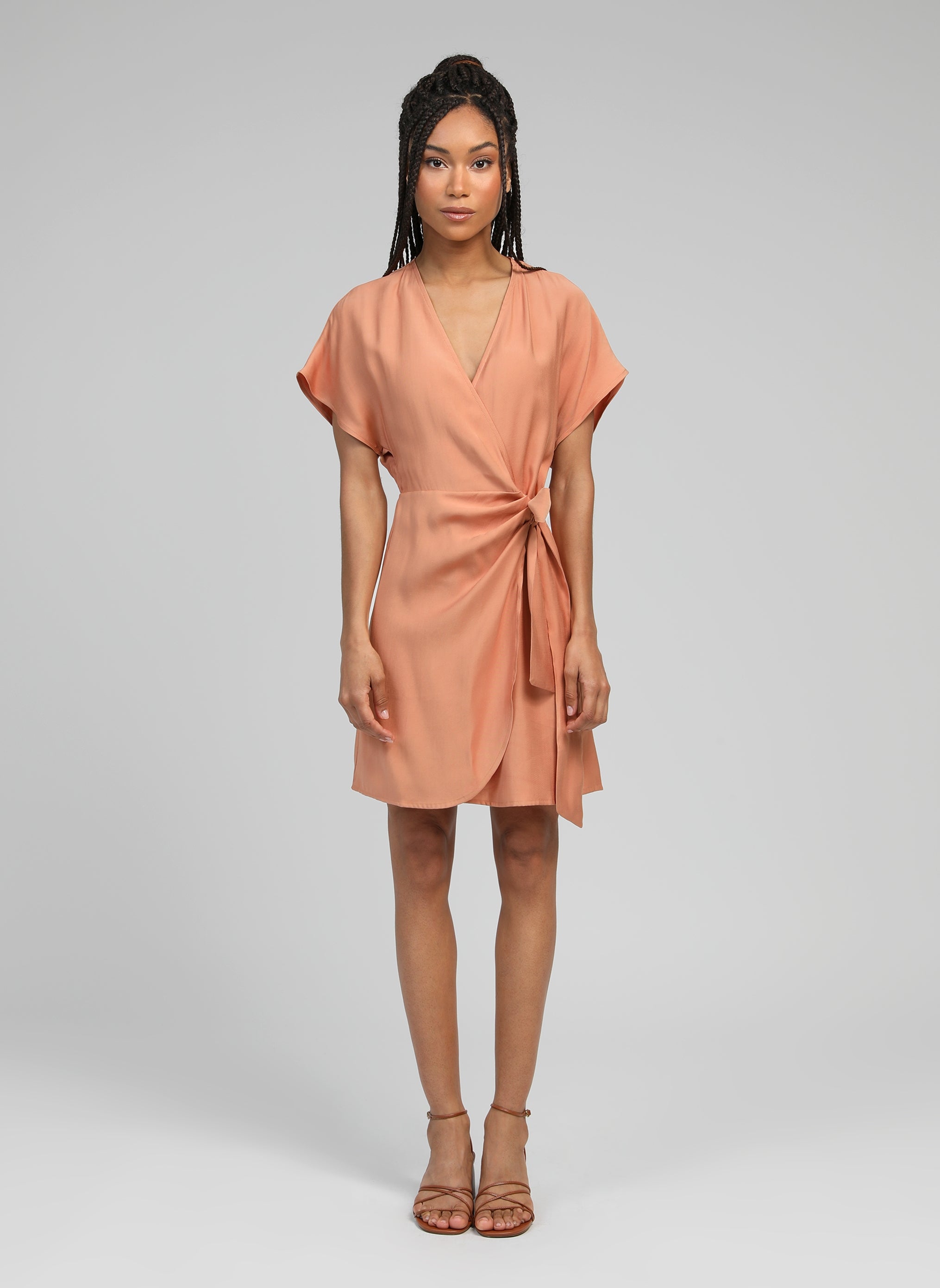 ROBE MIDI MELANA terracotta
