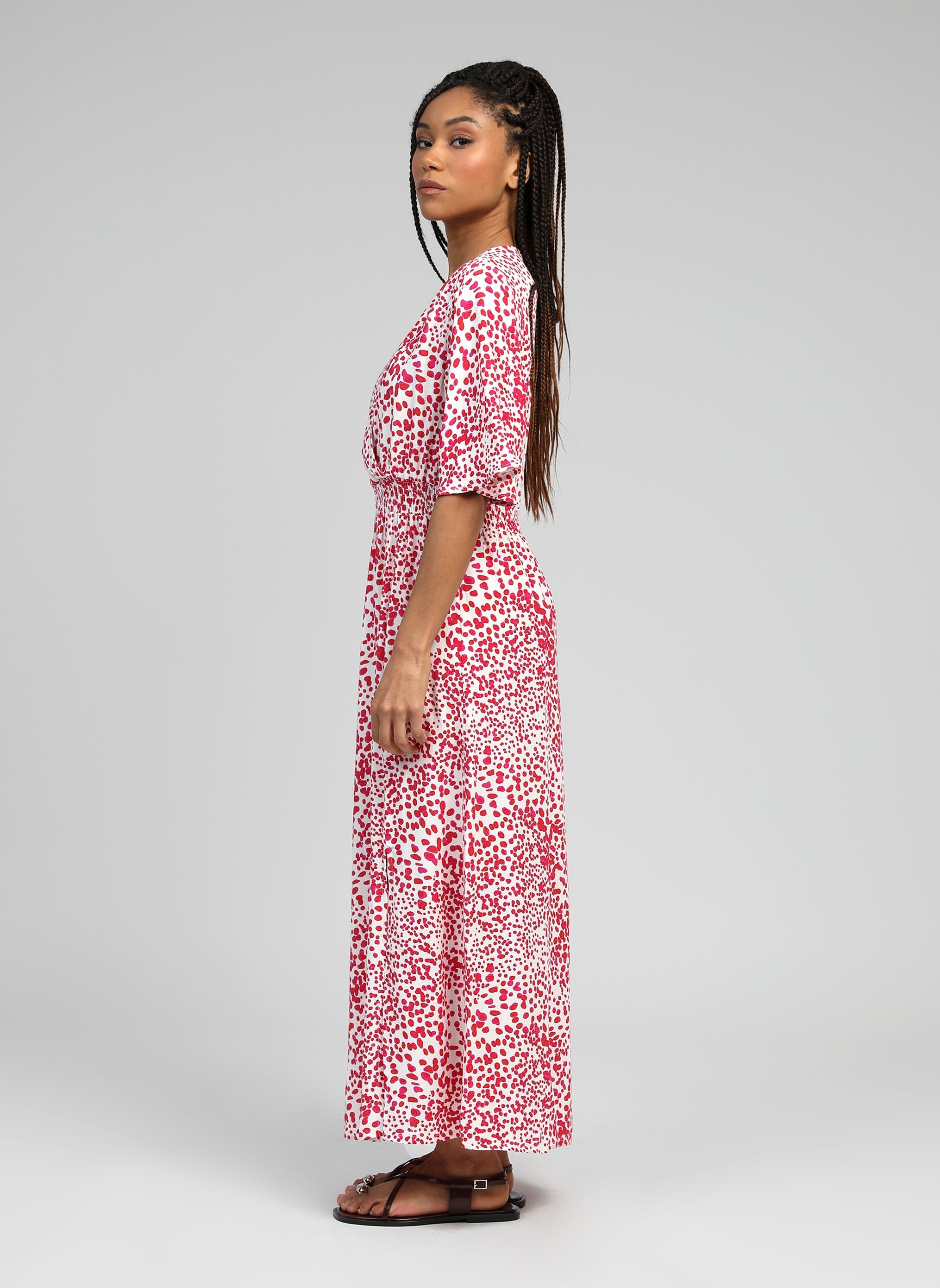 ROBE LONGUE MESUNA palia rose