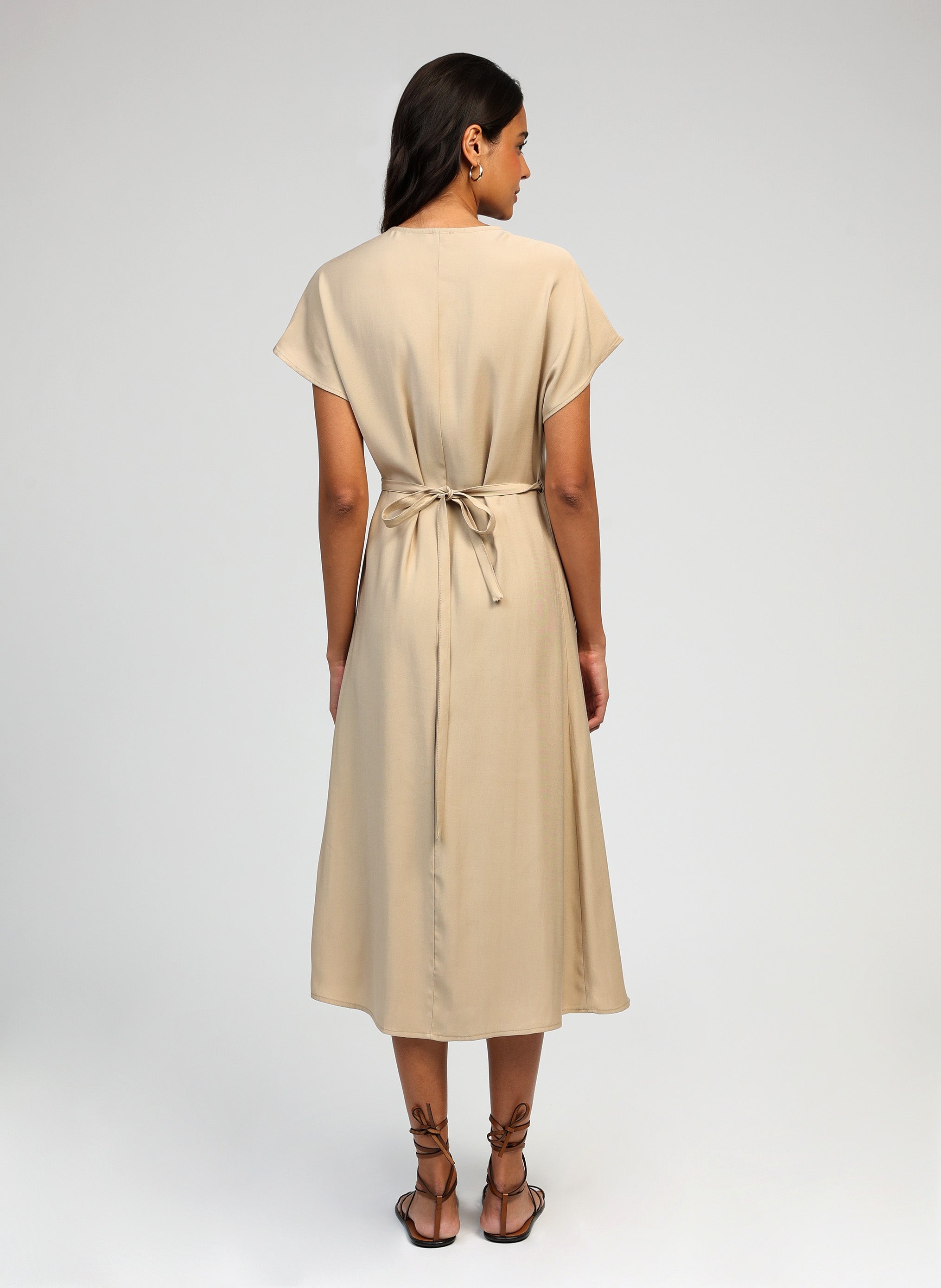 MIKIMA LONG DRESS beige