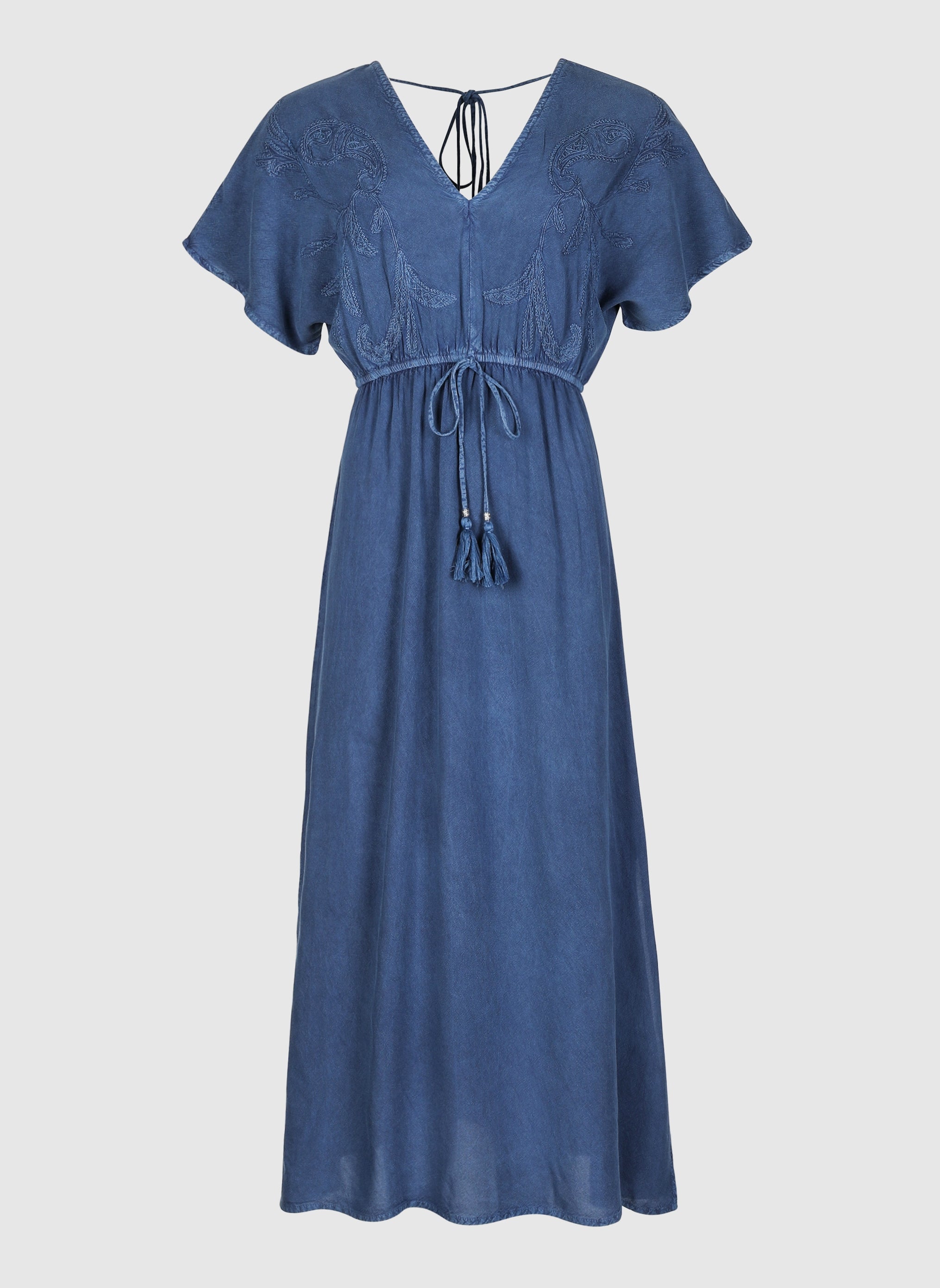 ROBE MIDI OMALYNA indigo