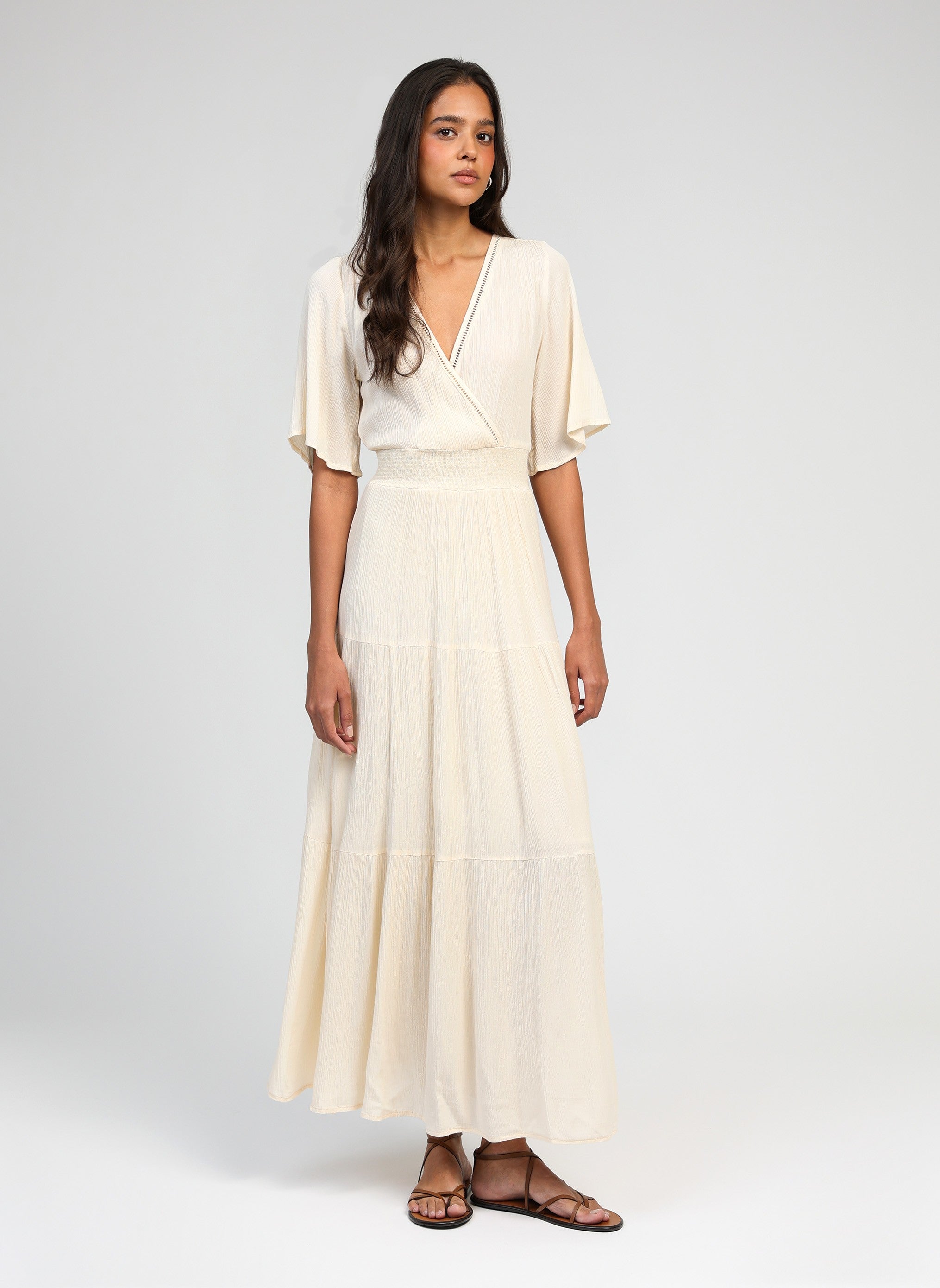 ROBE LONGUE OSUNCHALA vanille