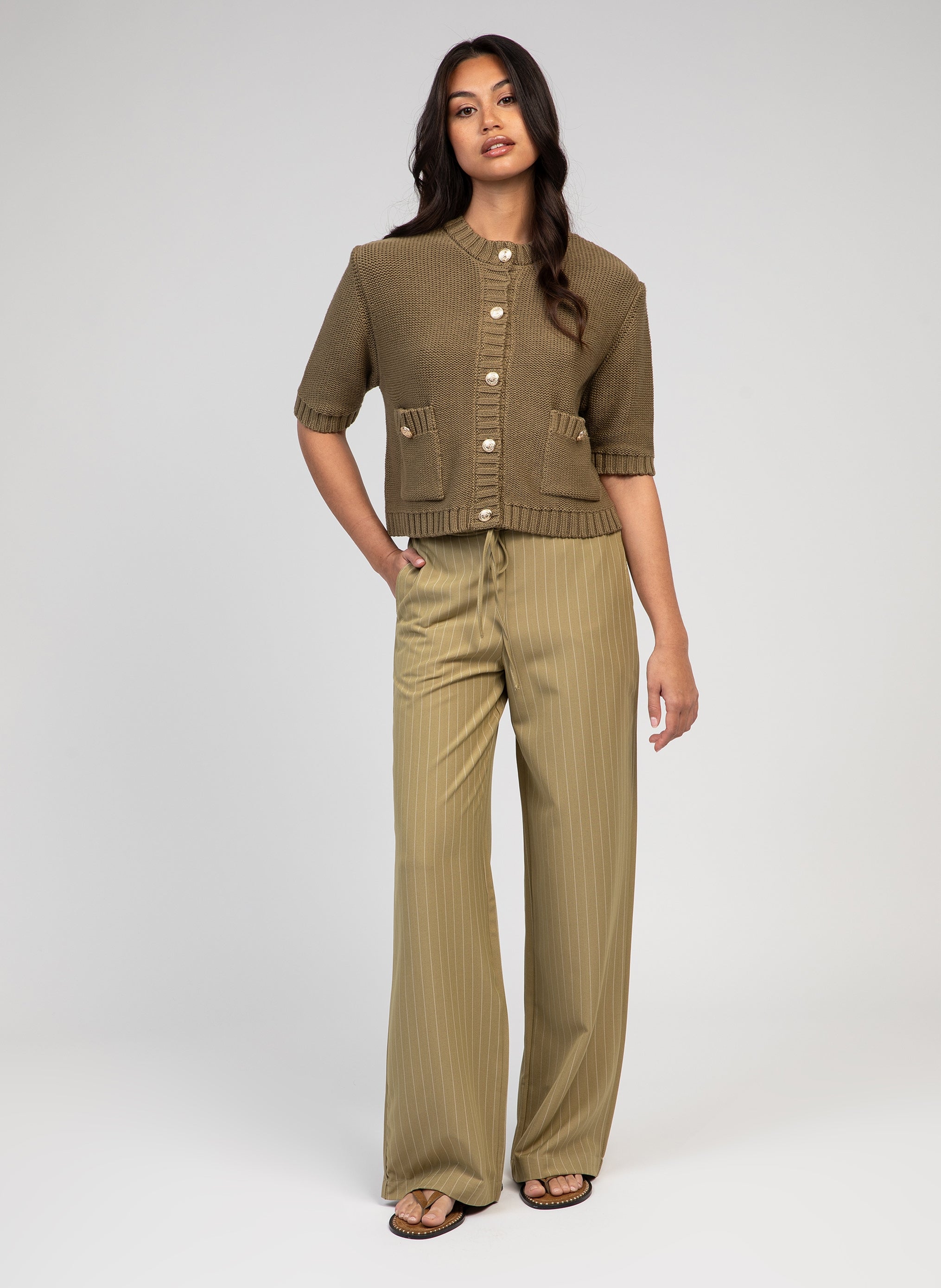 PANTALON PALINA tilleul