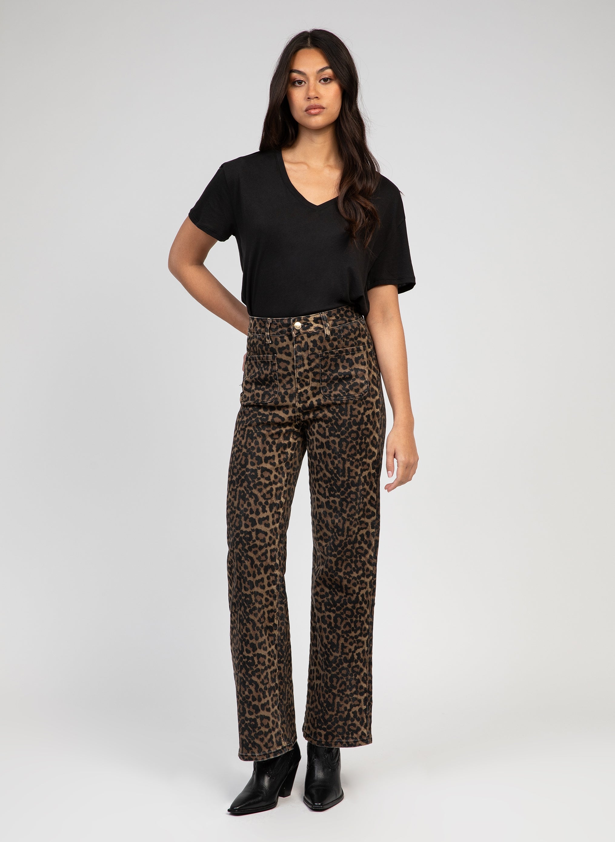 PANTALON PARAMI leopard