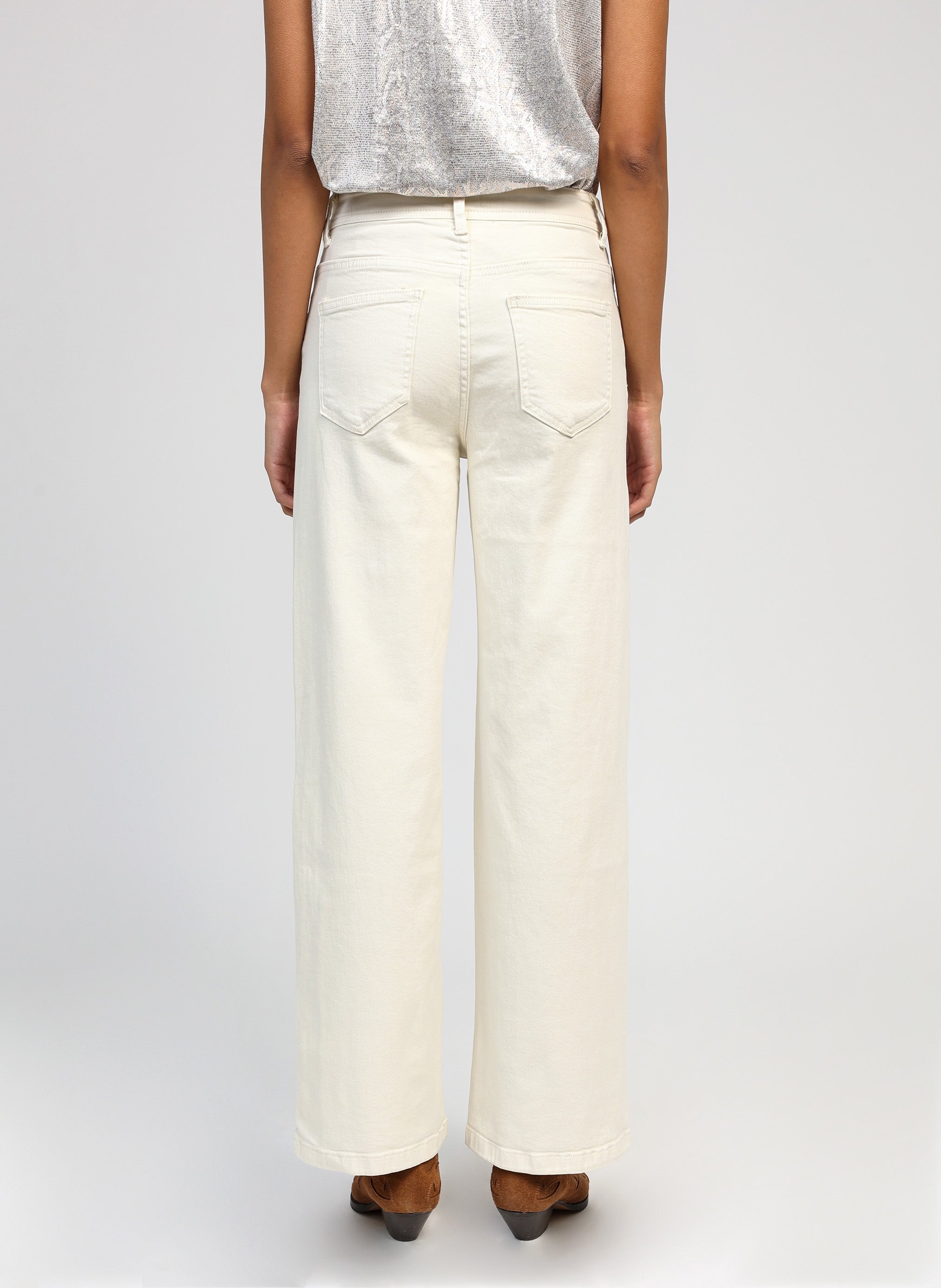 PANTALON PARTY ecru
