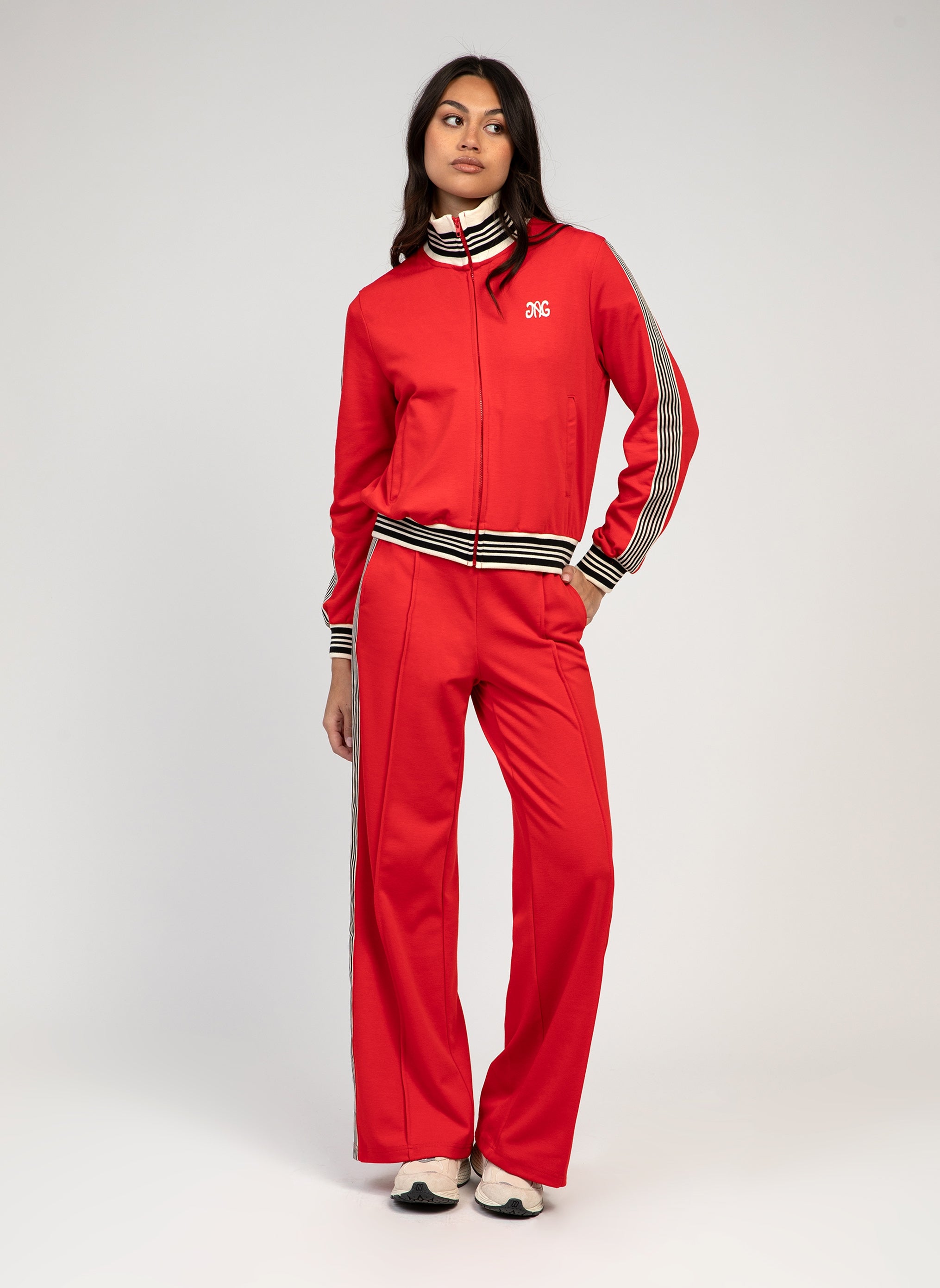 PANTALON PATRIVY rouge
