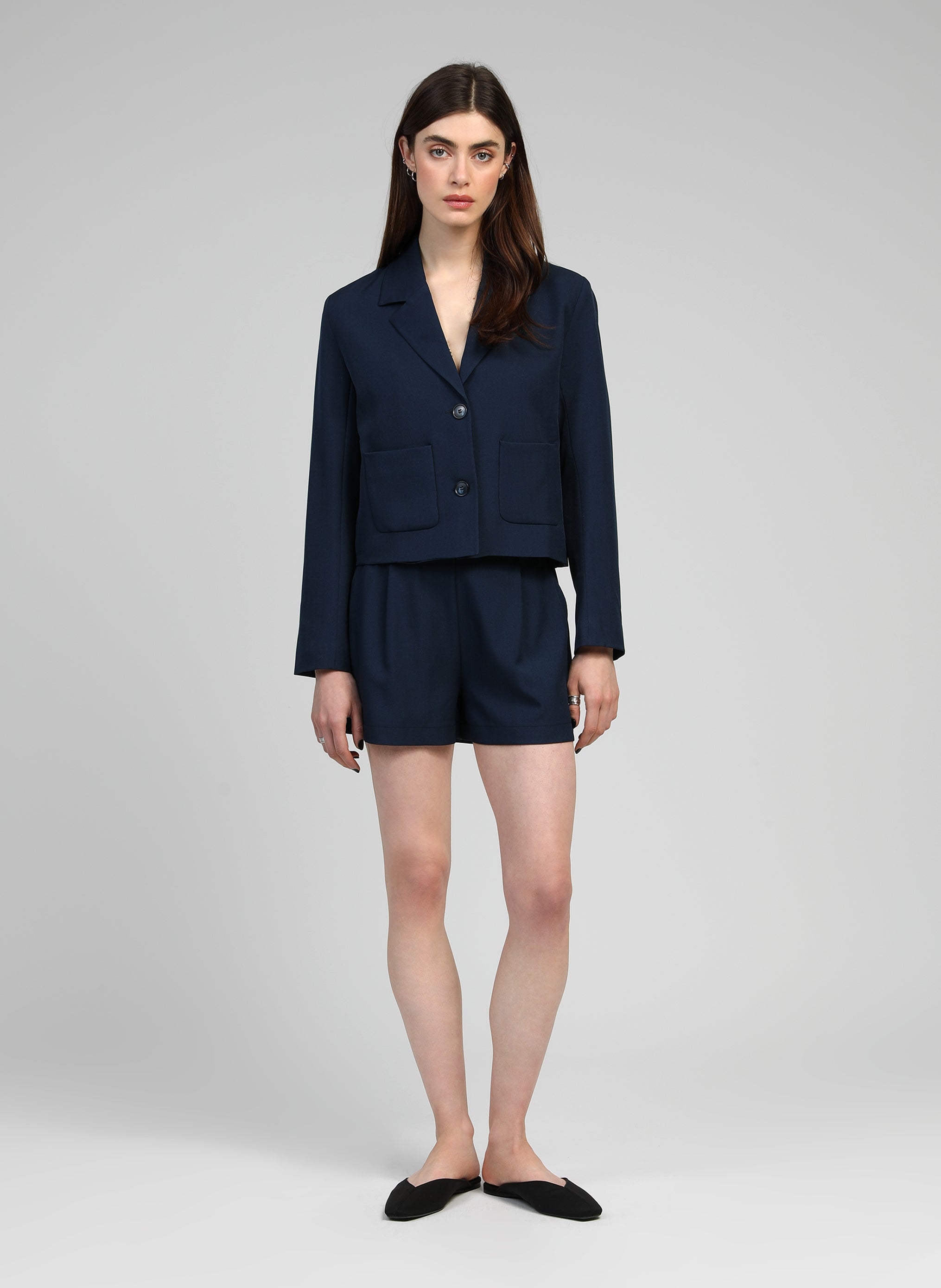 SHORT PAVANA navy