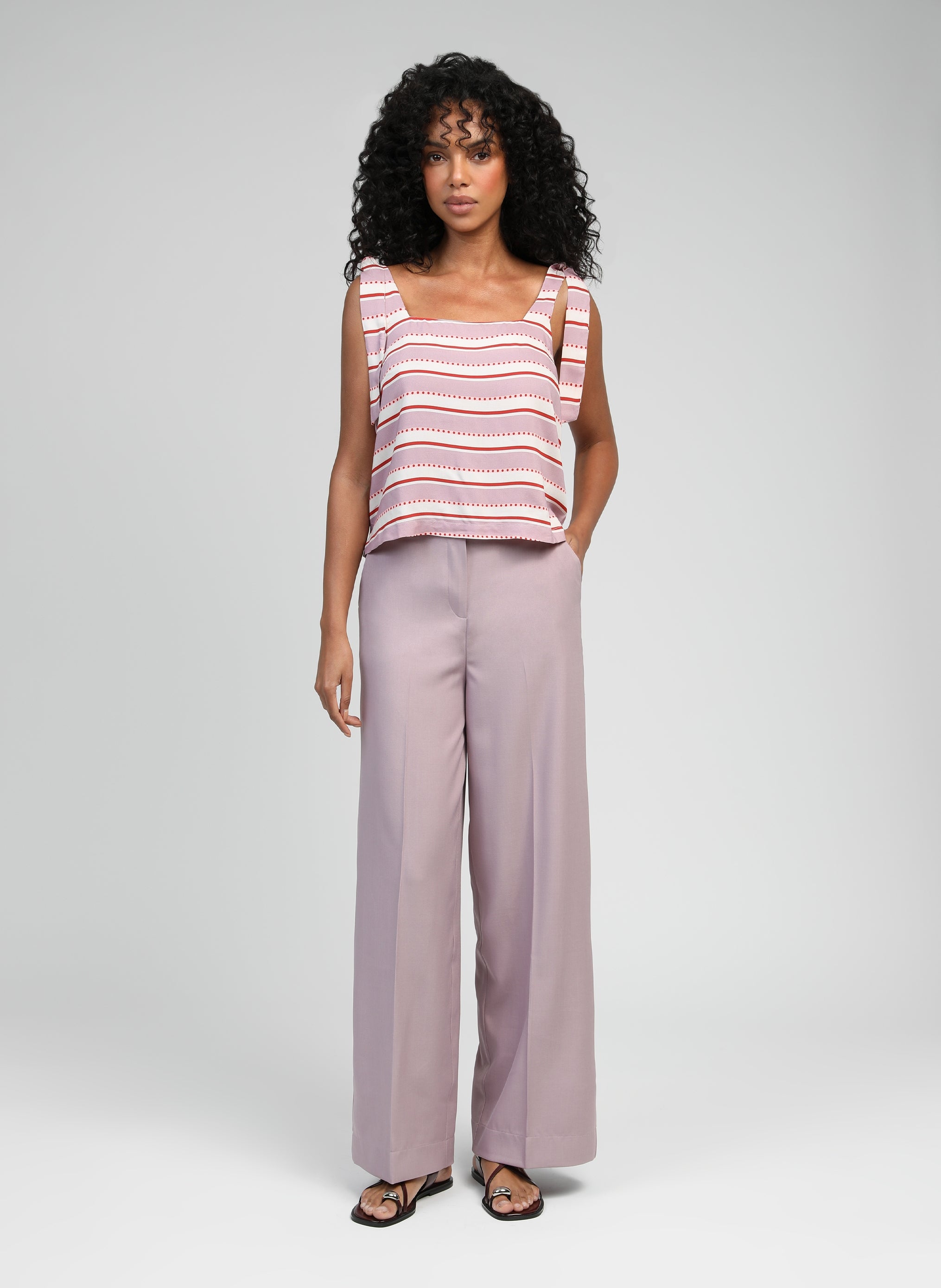 PANTALON PERLINO lila