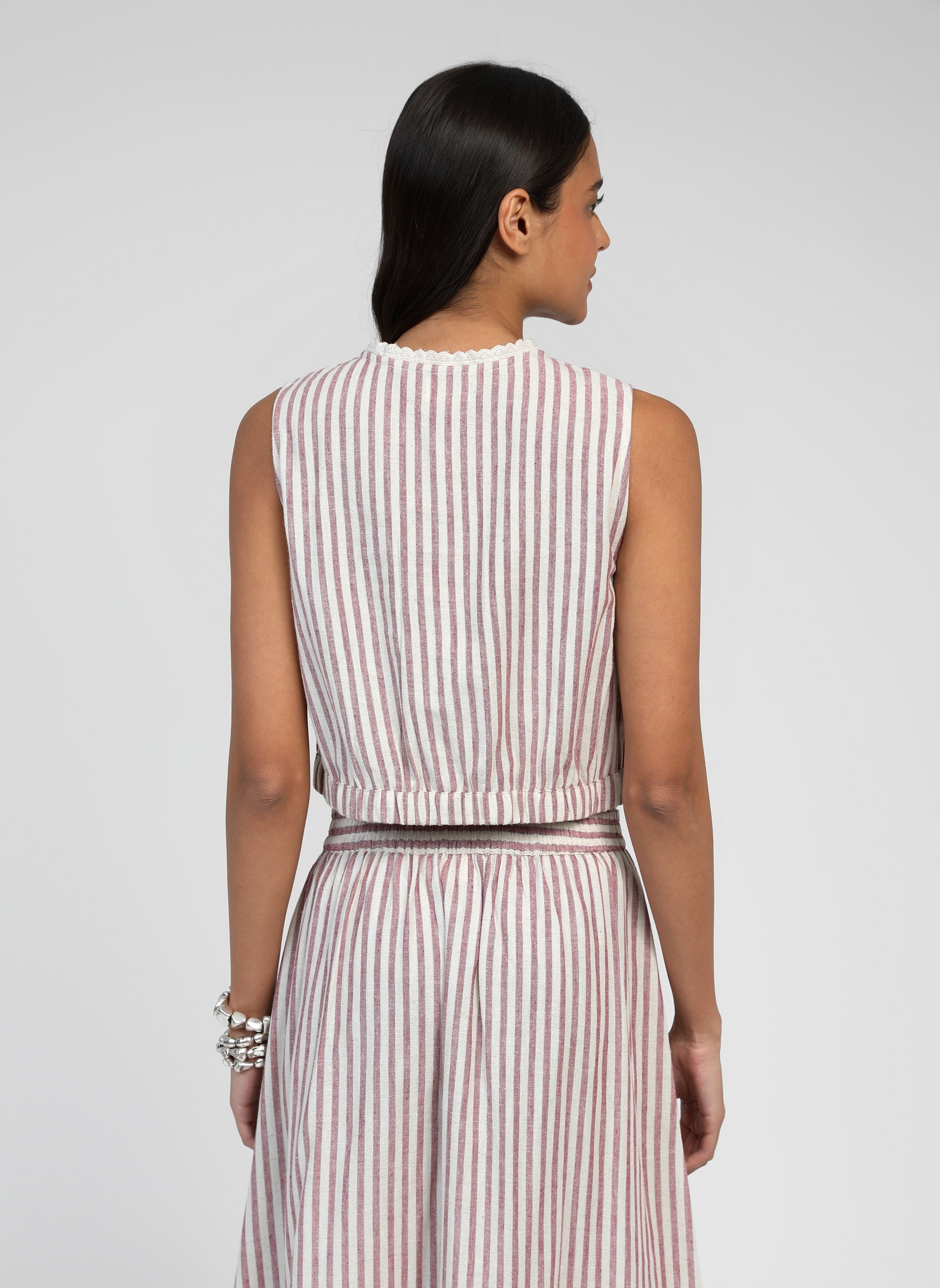 BLOUSE SABIA framboise