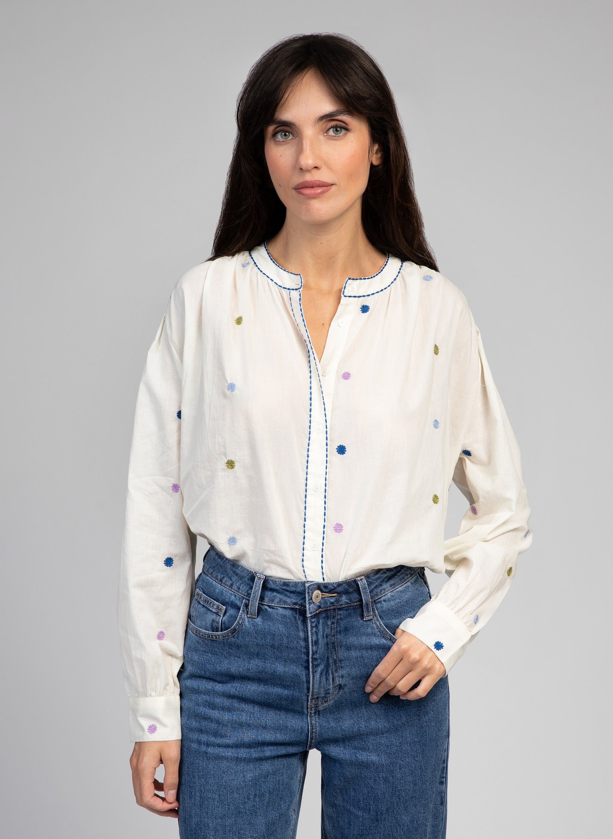 CHEMISE SADELE bleu