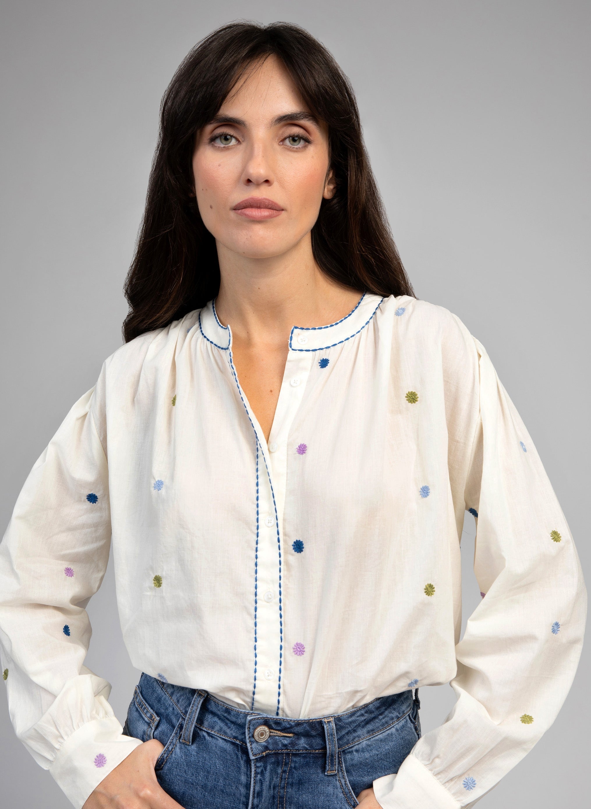CHEMISE SADELE bleu