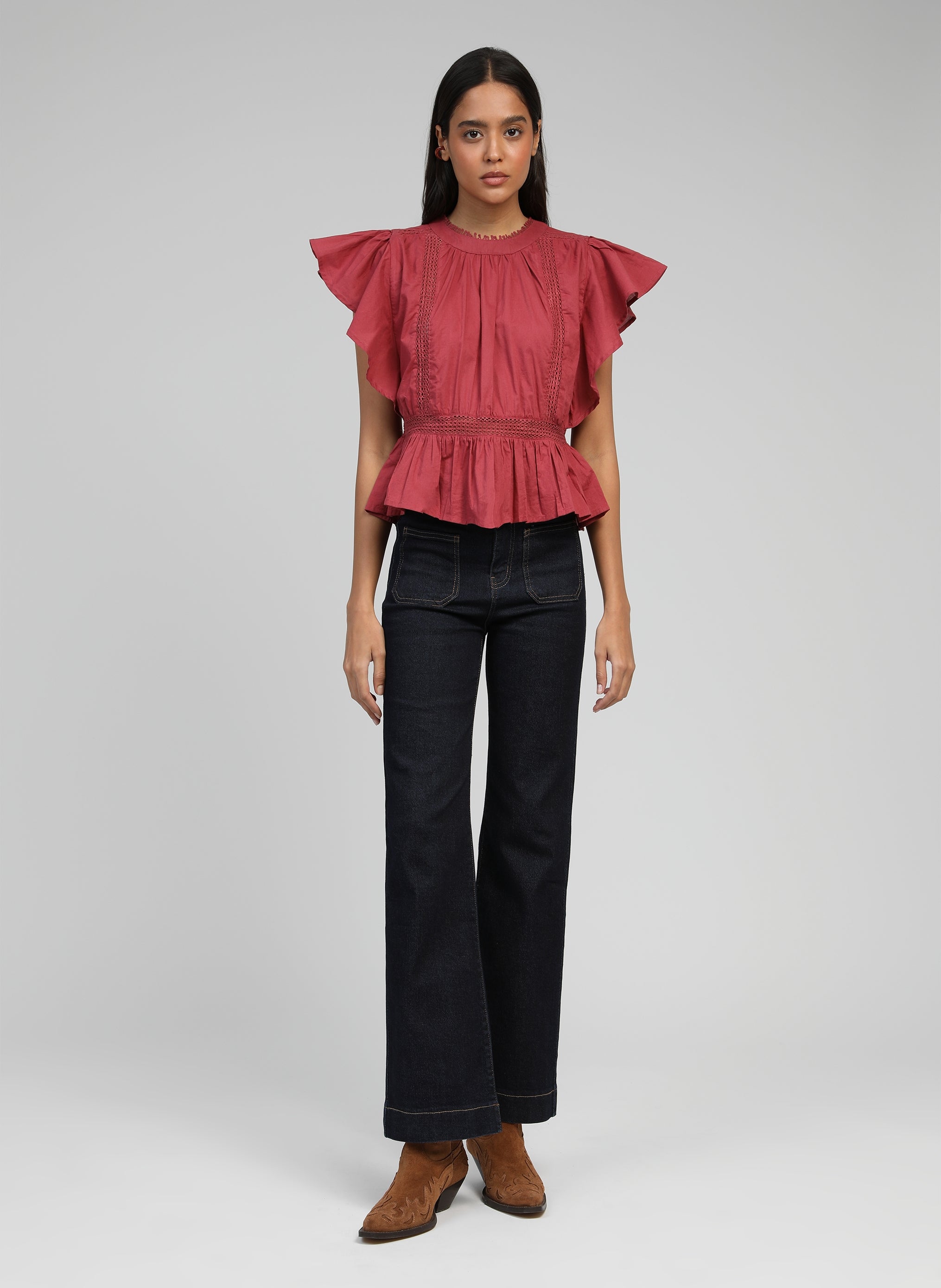 TOP SALEK cerise