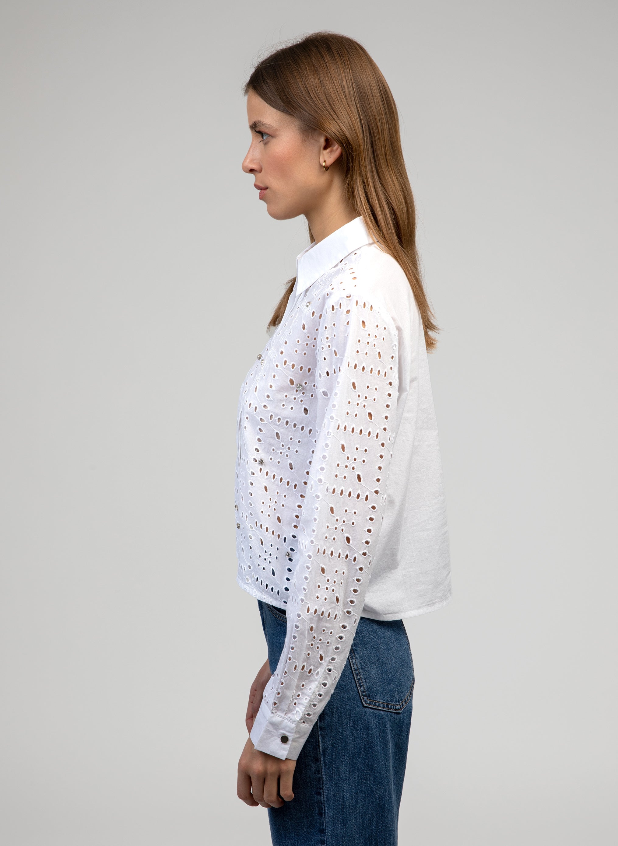 CHEMISE SALISE blanc
