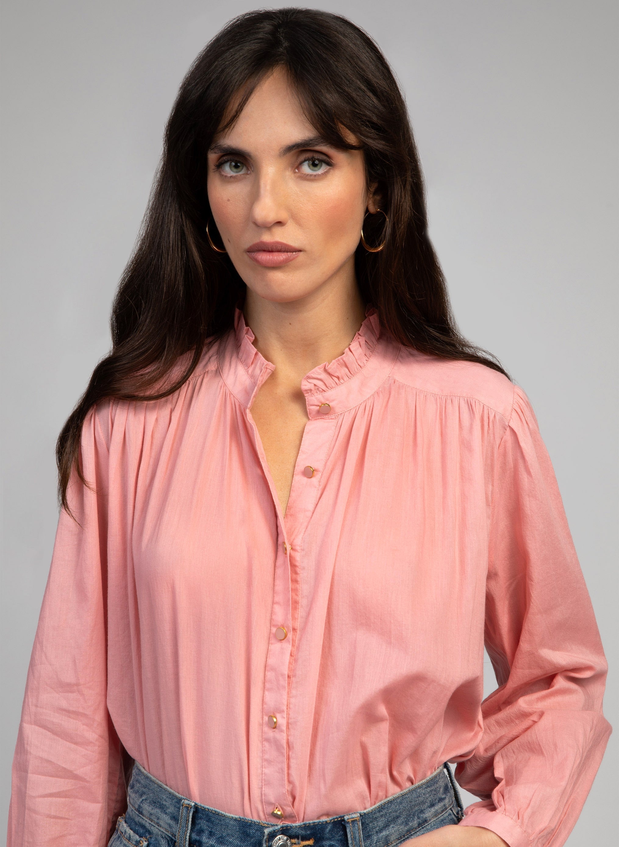 CHEMISE SAMINY rose