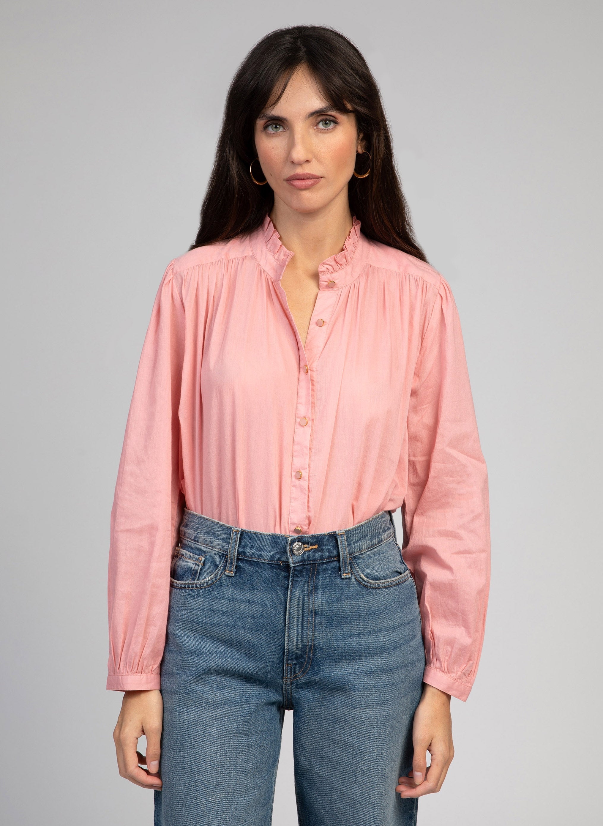 CHEMISE SAMINY rose