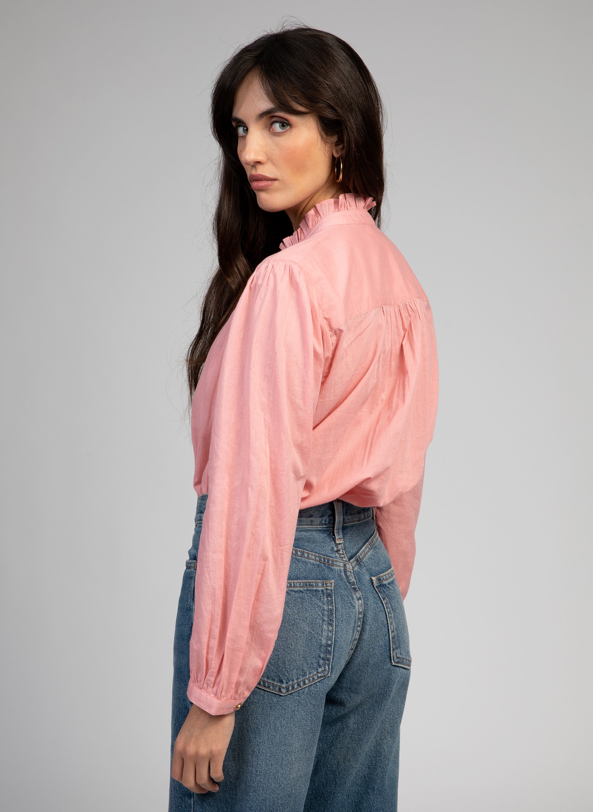 CHEMISE SAMINY rose