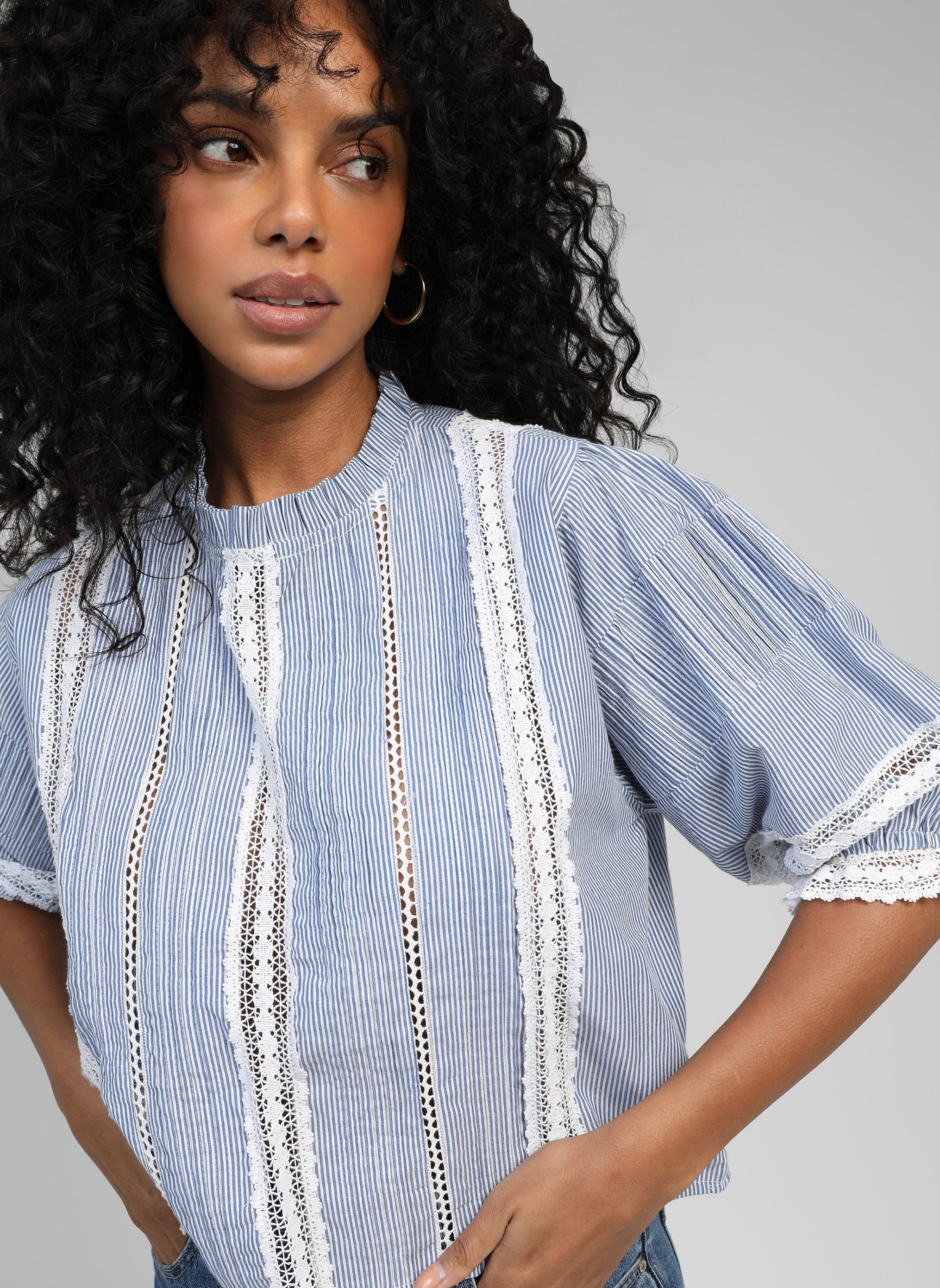 BLOUSE SAMIRAY rayures