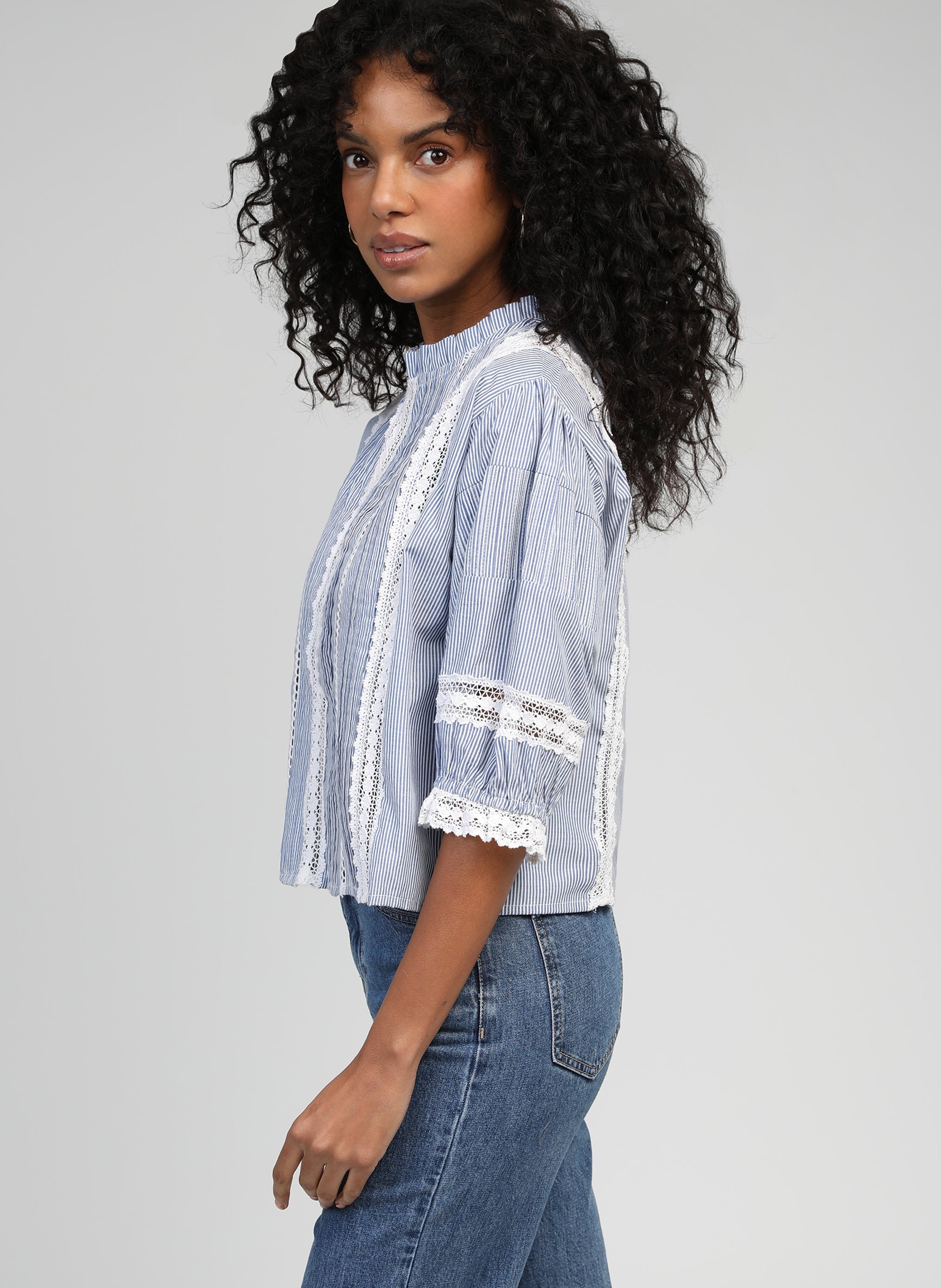 BLOUSE SAMIRAY rayures