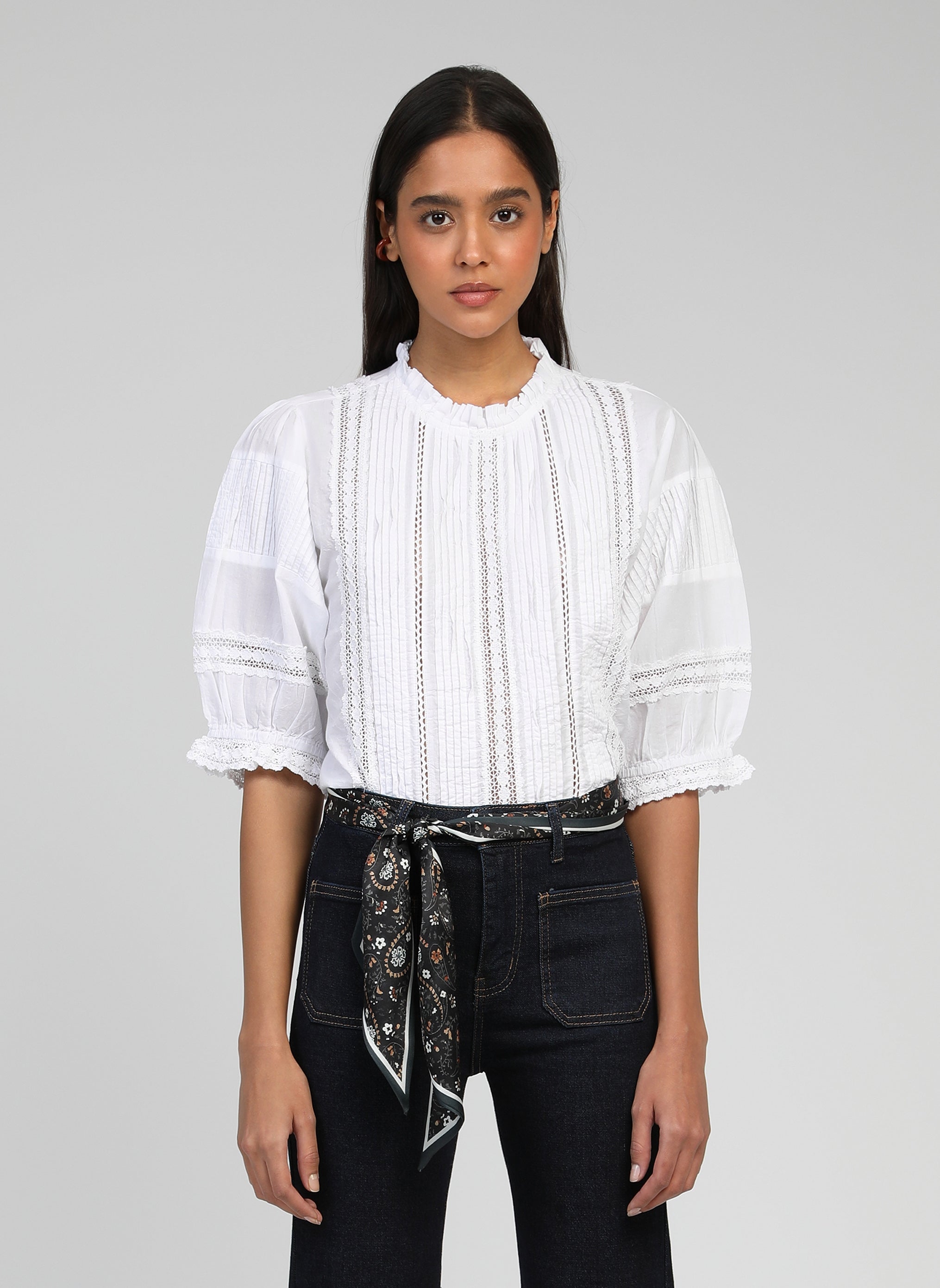 BLOUSE SAMITOU blanc
