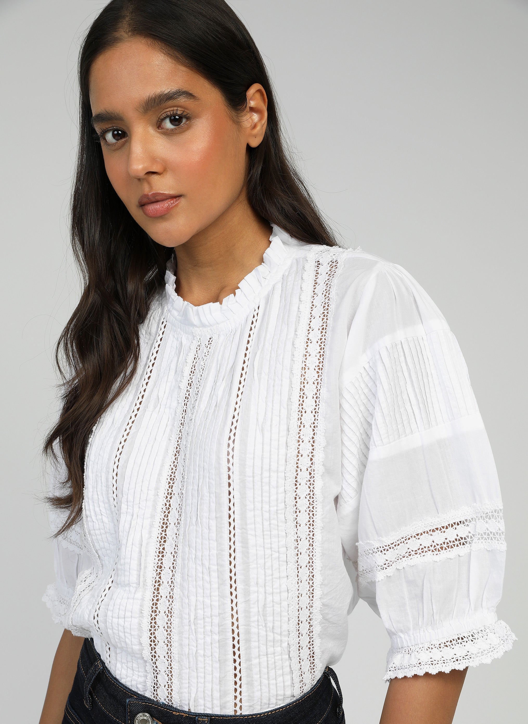 BLOUSE SAMITOU blanc