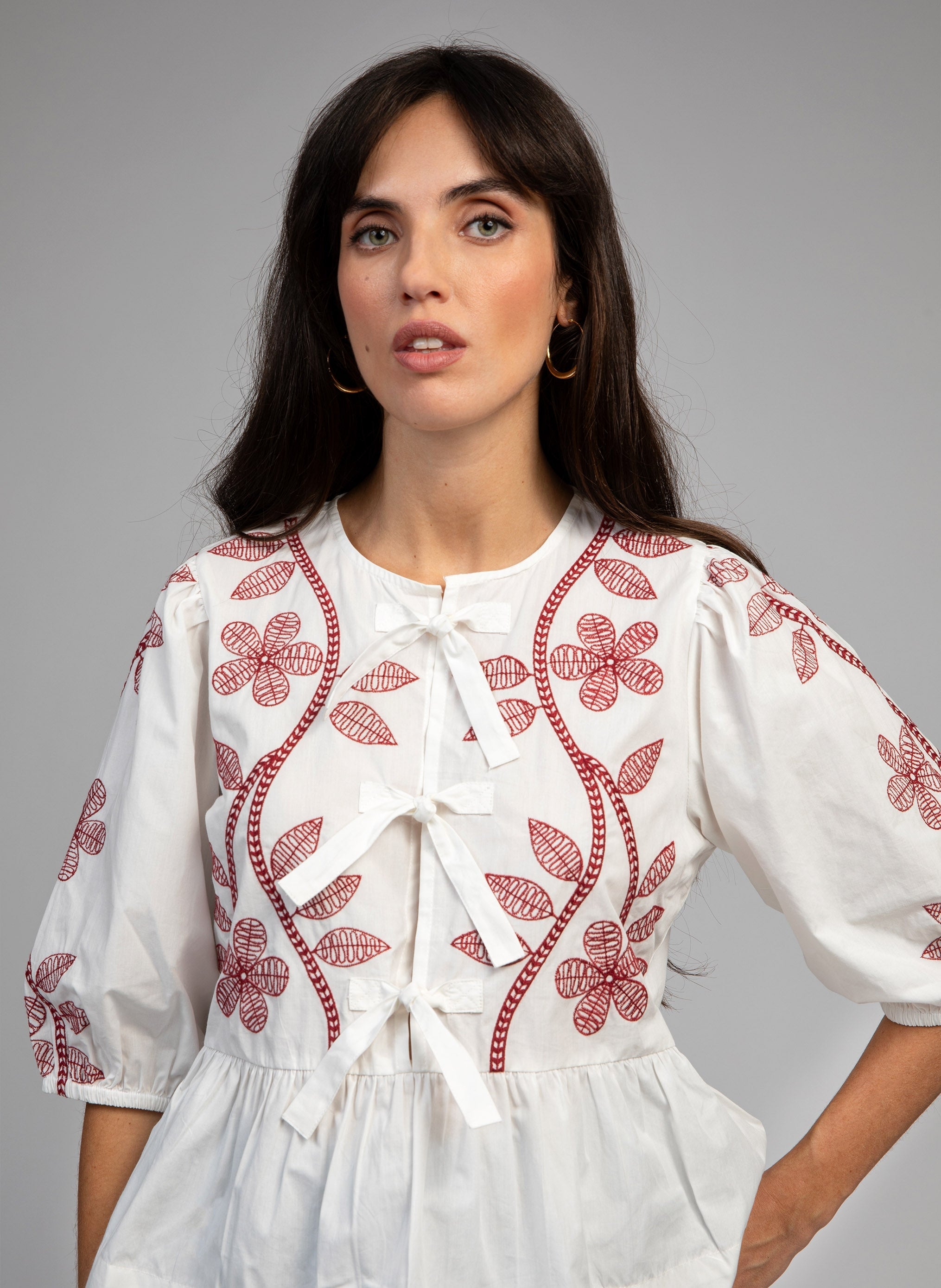 BLOUSE SANTAYA blanc