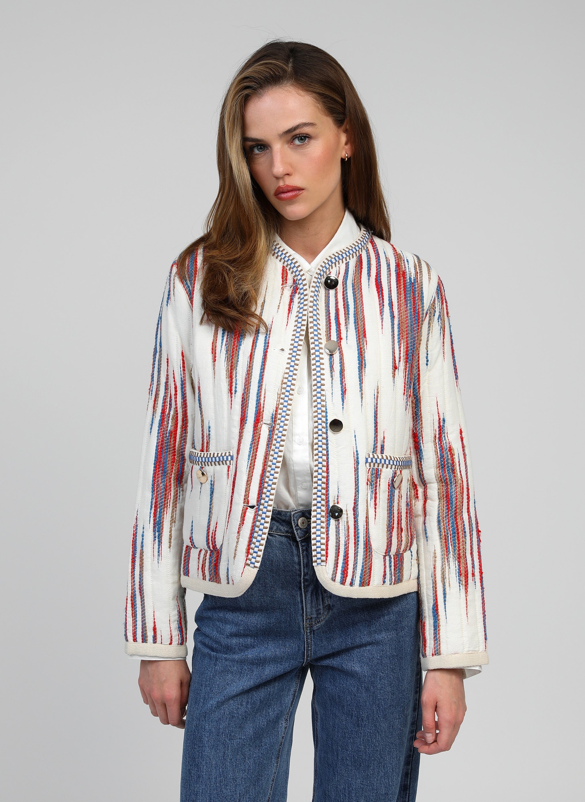 VESTE SHAMANI ecru