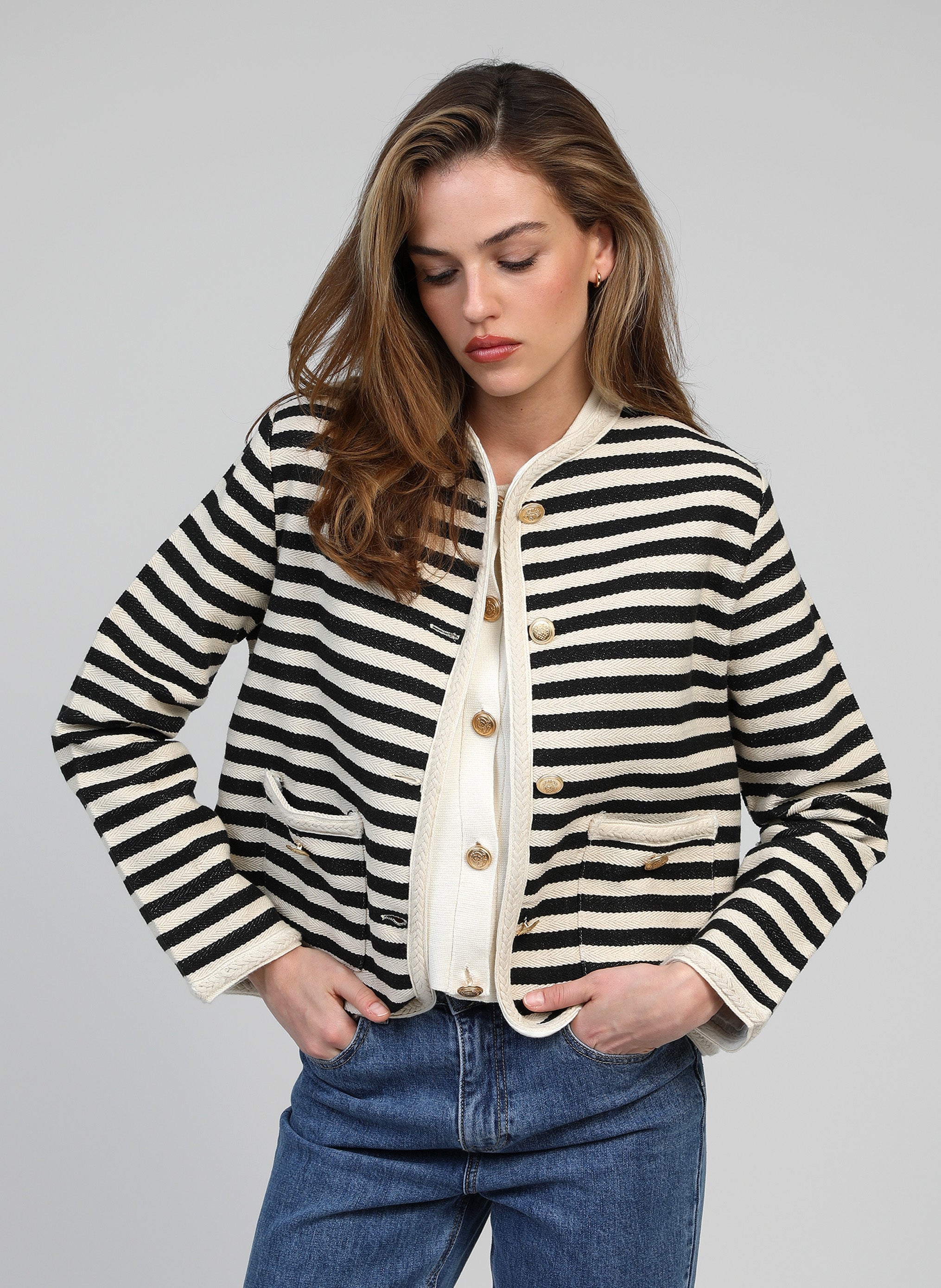 VESTE SHAMBALA ecru