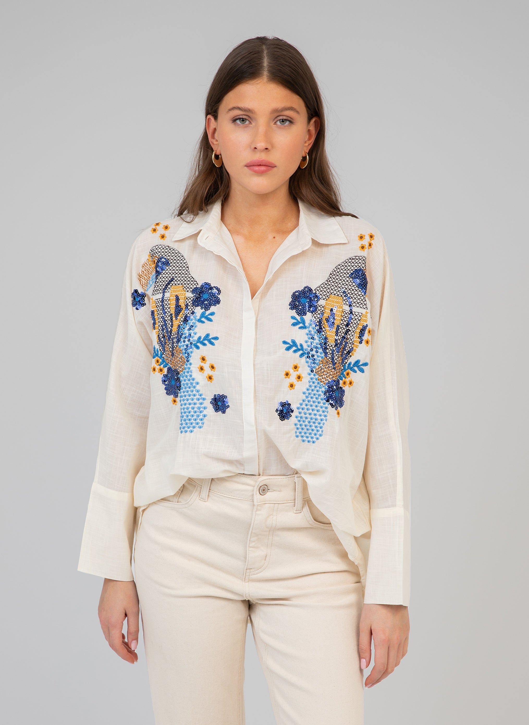 CHEMISE SHANNY ecru