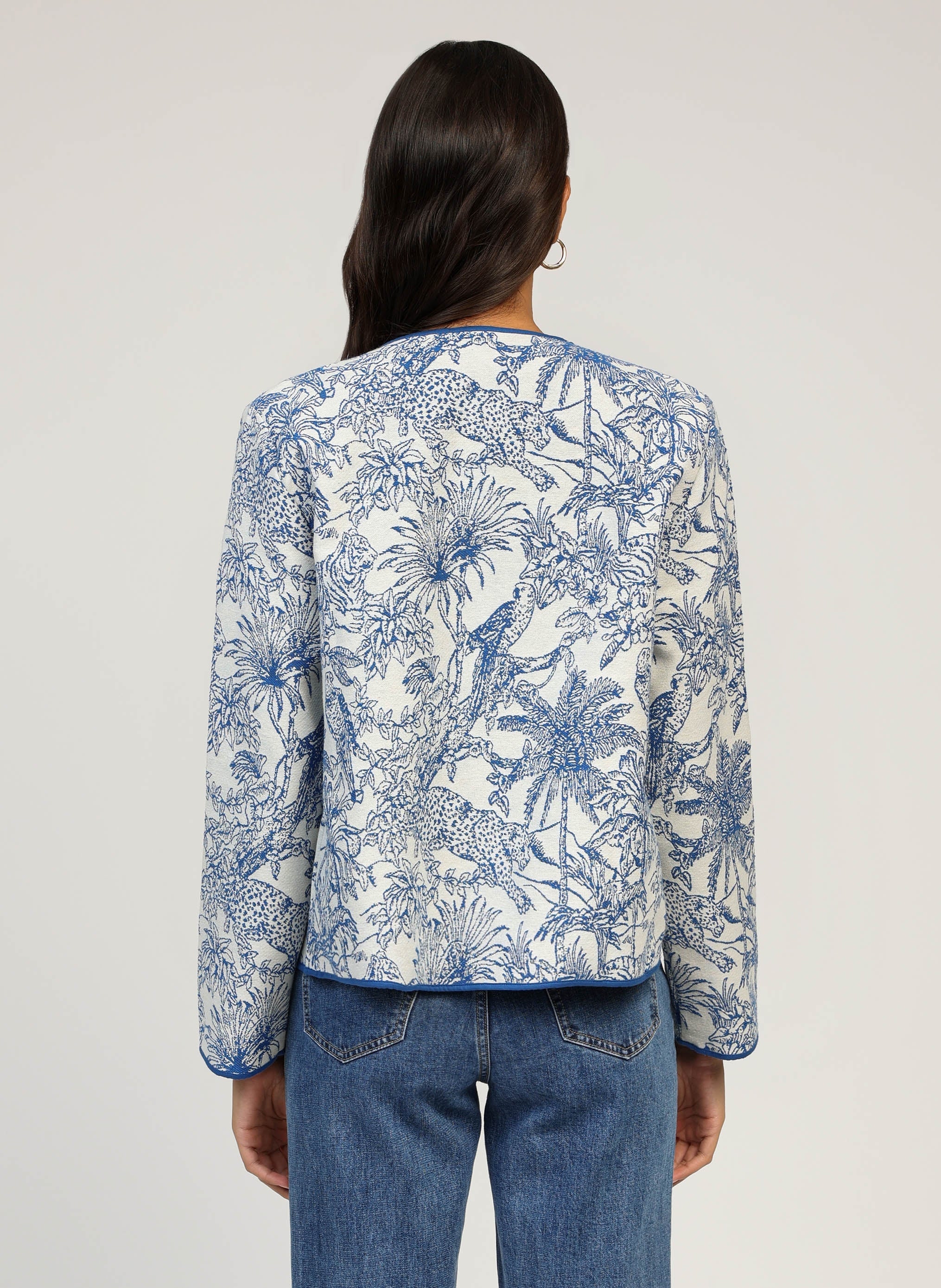 VESTE SHERA indigo
