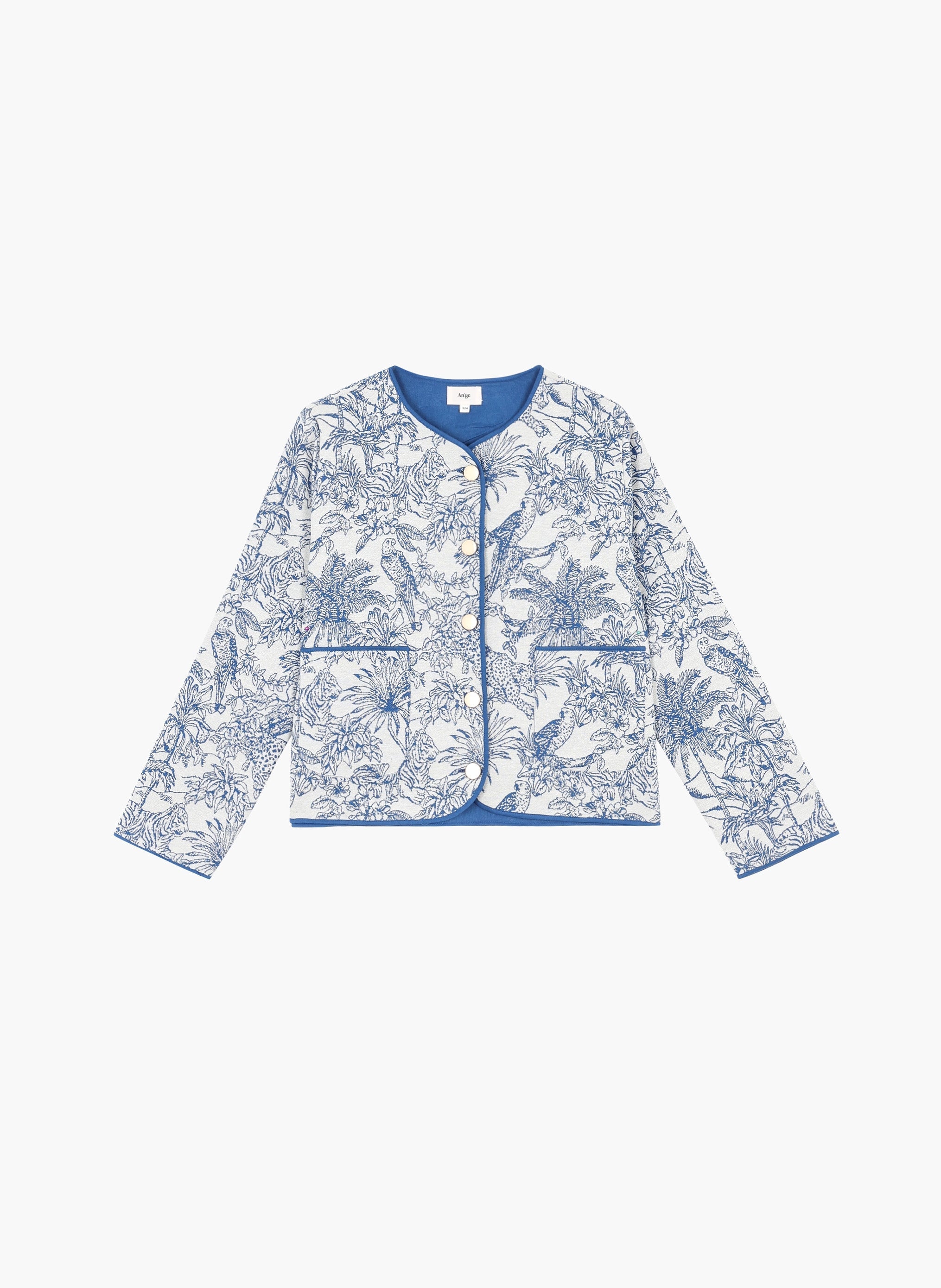 VESTE SHERA indigo