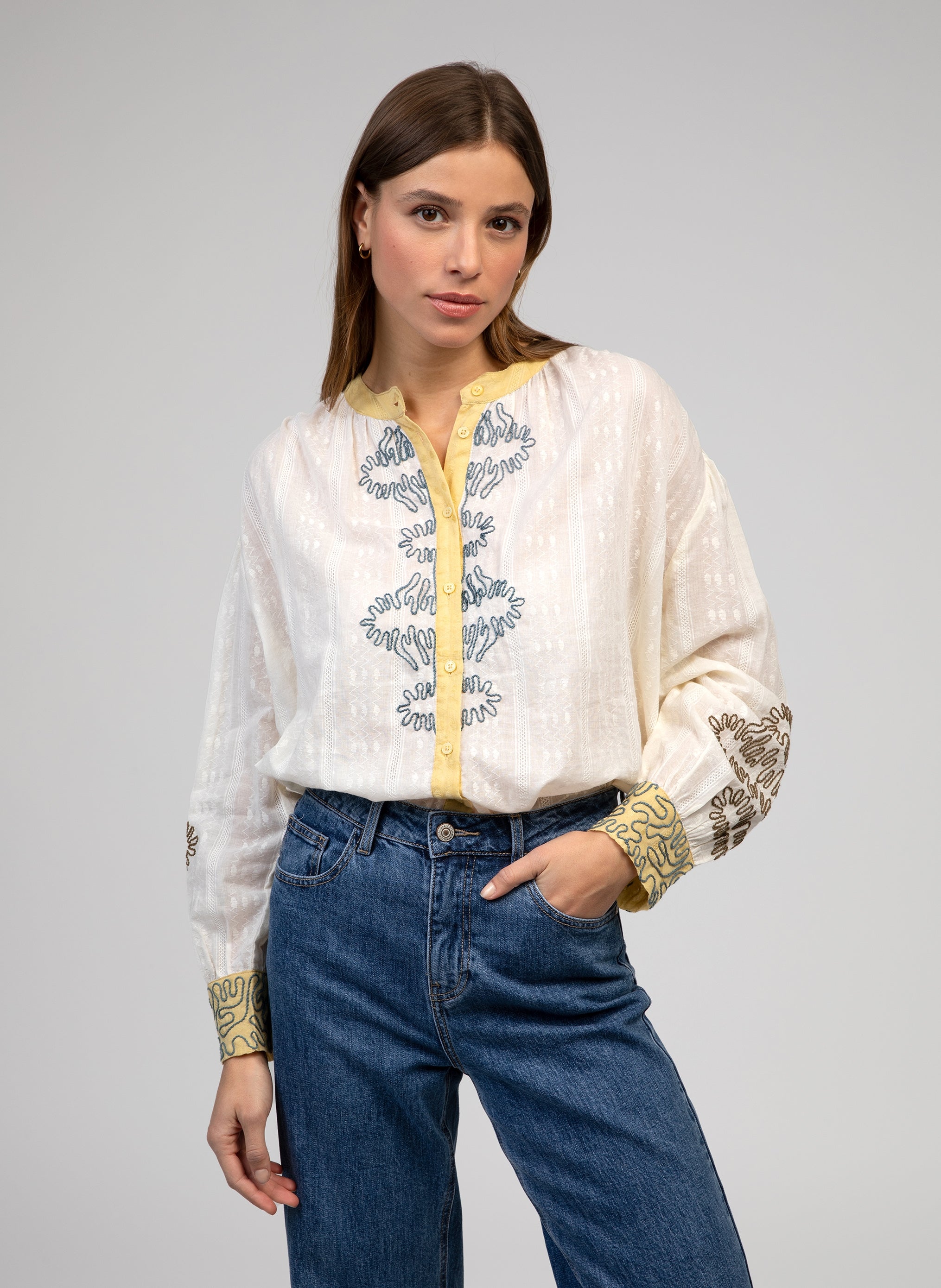 CHEMISE SISKA ecru