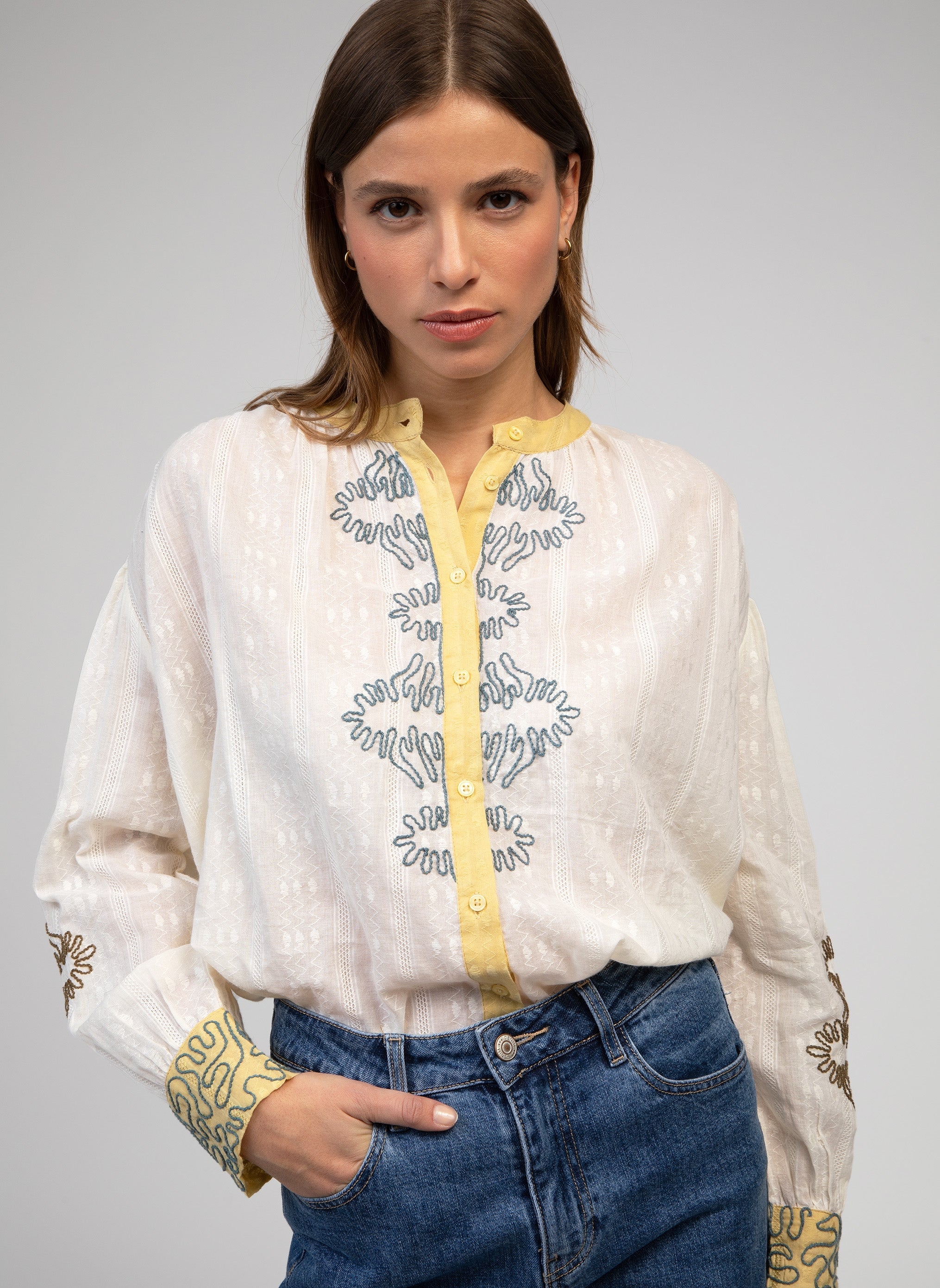 CHEMISE SISKA ecru